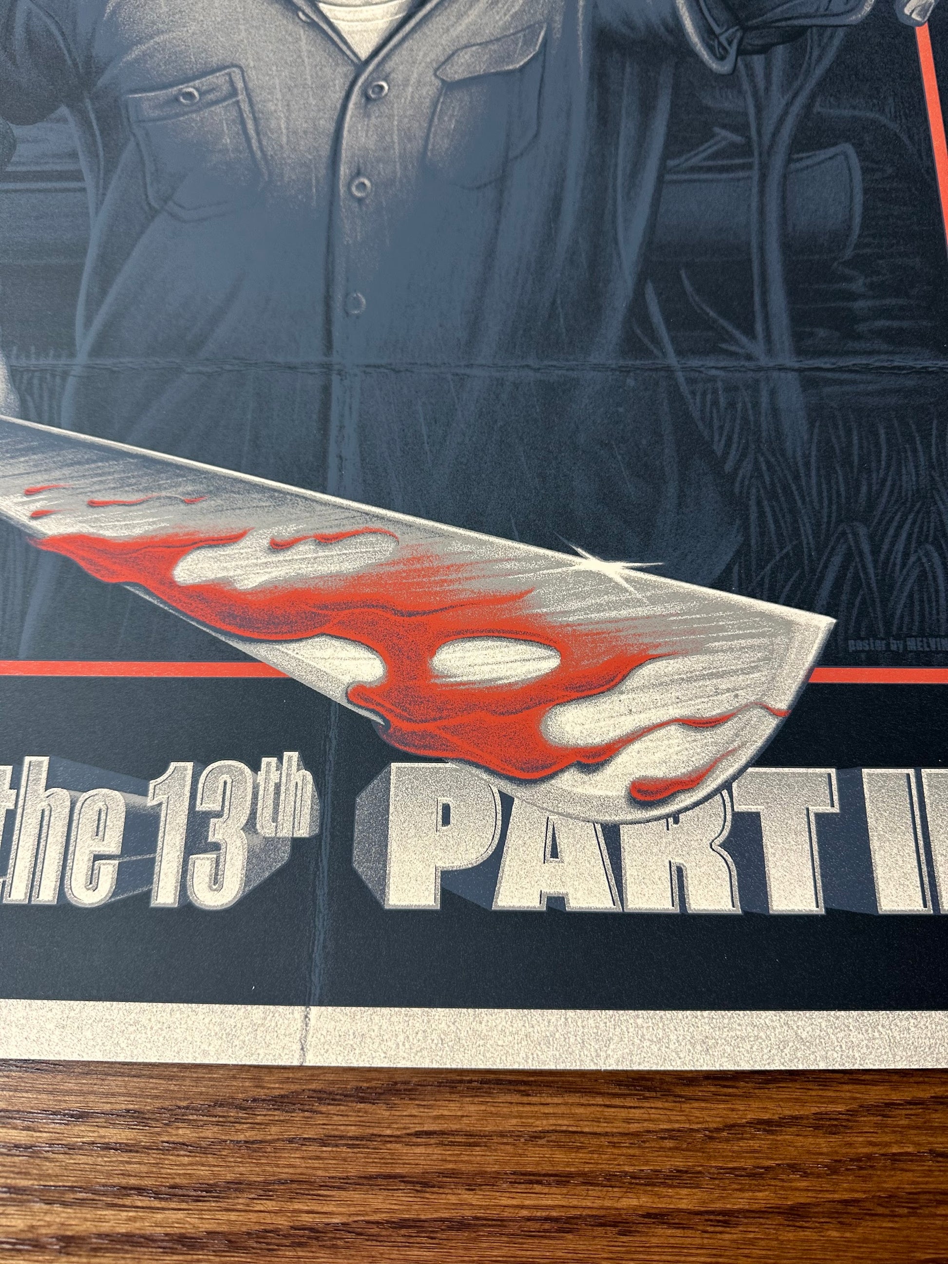 Melvin Mago - Friday the 13th Part 3 18x24 movie poster - detail image 5