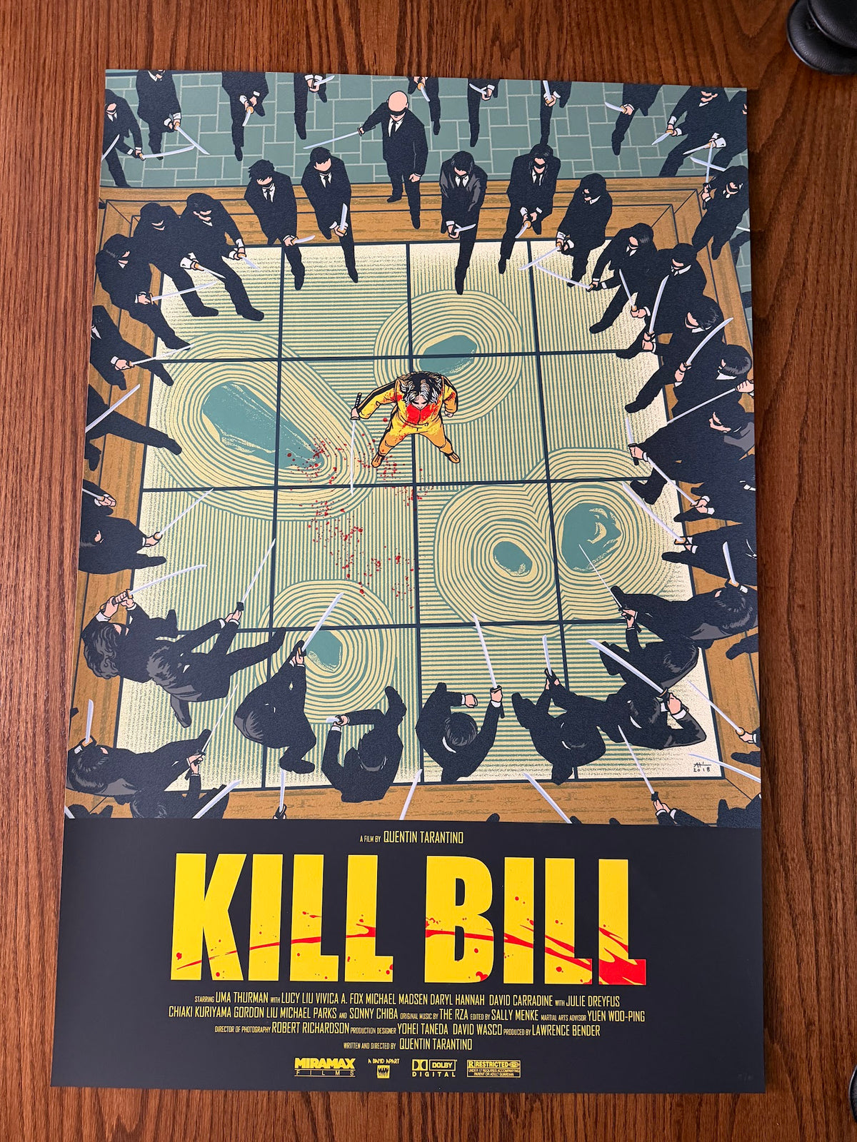 Andrew Kwan - Kill Bill - 24x36 - Limited Edition Poster