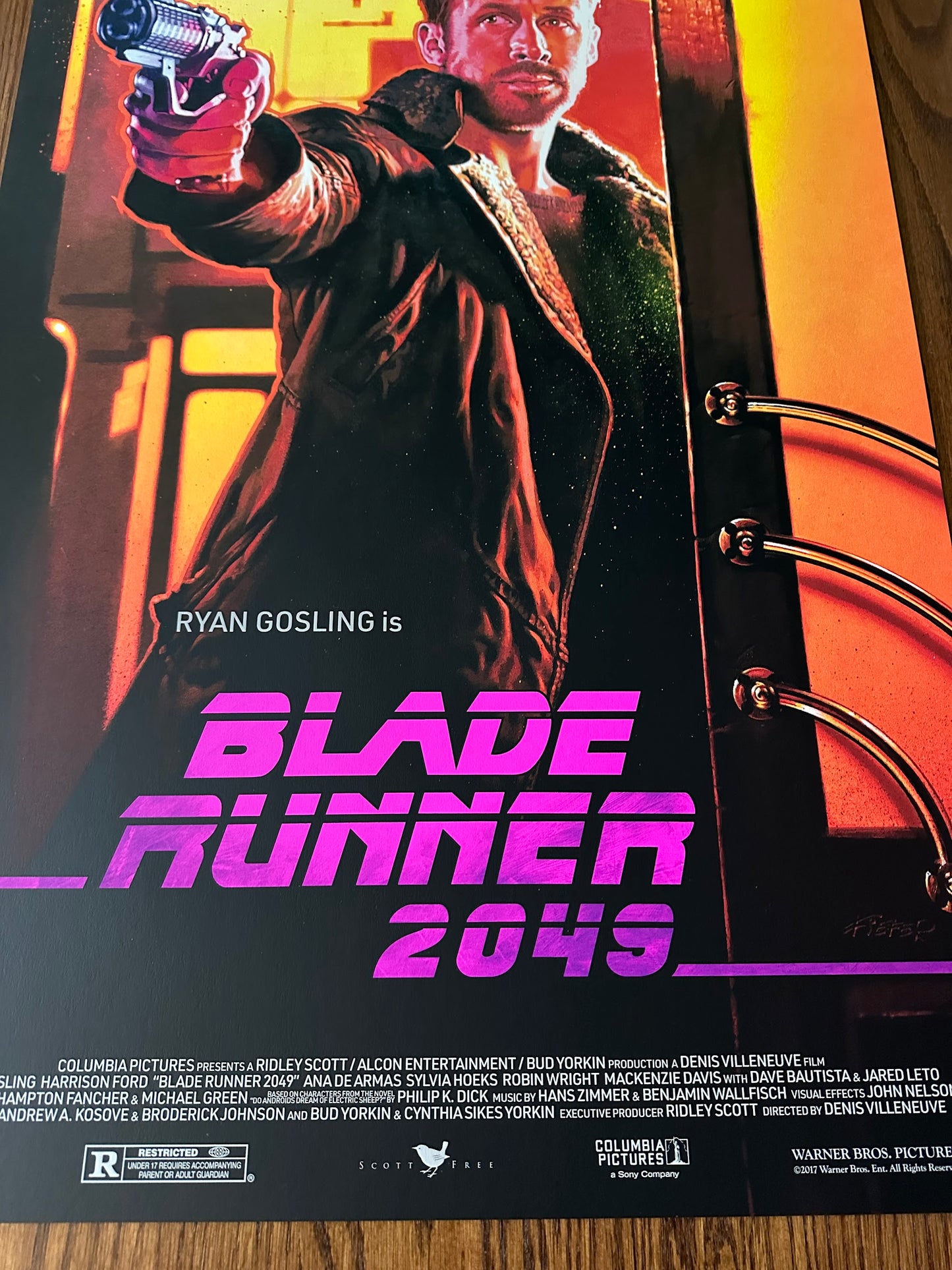 Alfons Kiefer - Blade Runner 2049 24x36 movie poster - detail image 5