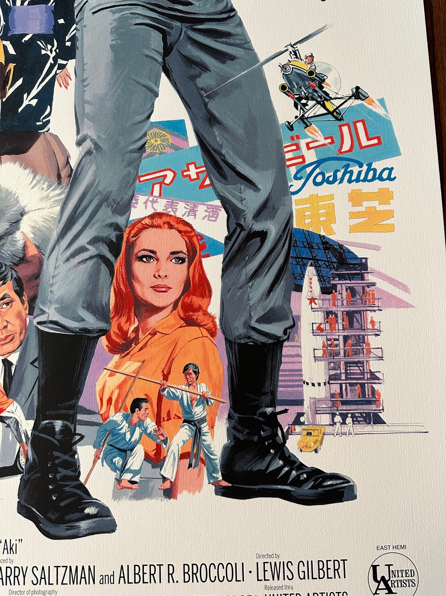 Paul Mann - James Bond You Only Live Twice 24x36 movie poster - detail image 5