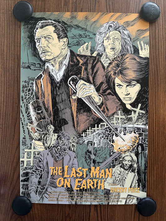 Tom Mandrake - The Last Man on Earth 24x36 movie poster