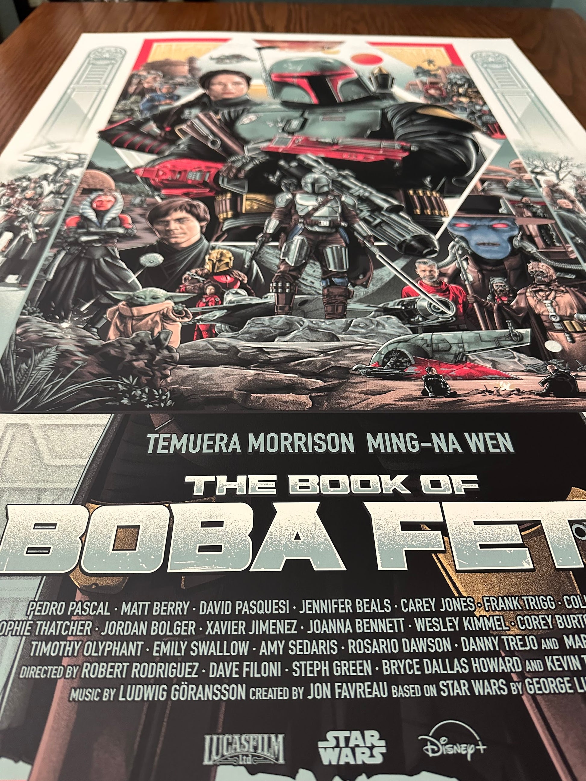 Amien Juugo - Star Wars The Book of Boba Fett 24x36 movie poster - detail image 6