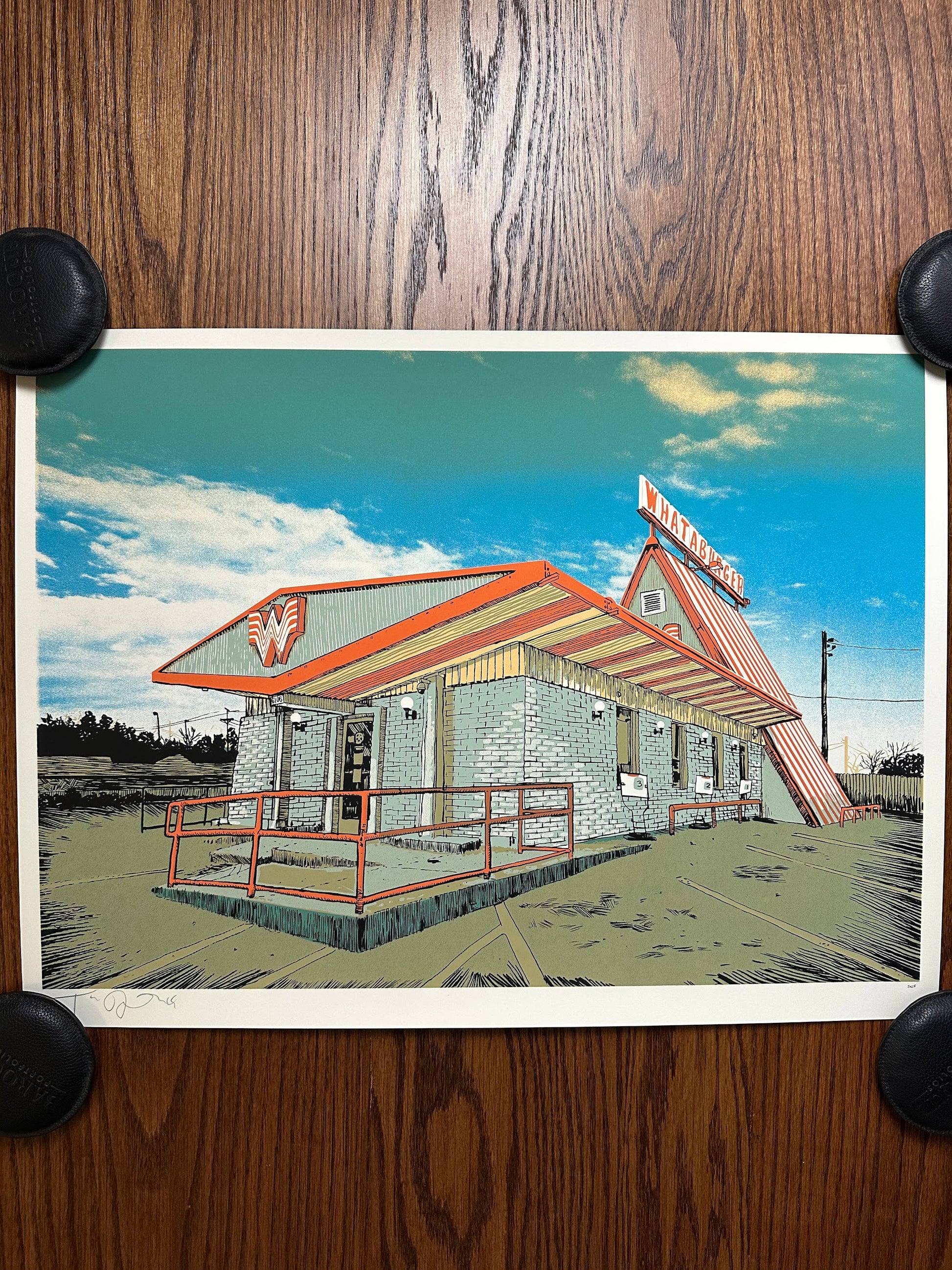 Tim Doyle - Texas Whataburger 24x18 movie poster