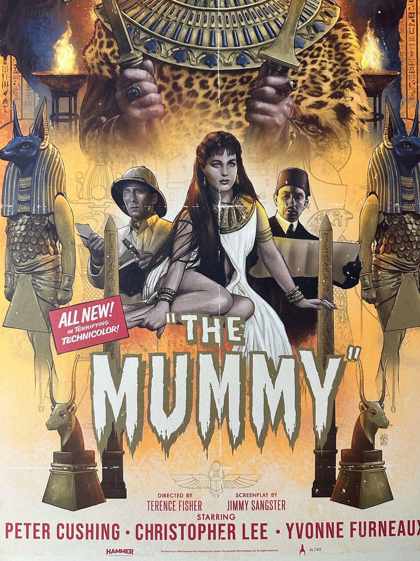 Vance Kelly - The Mummy Variant 18x36 movie poster - detail image 2