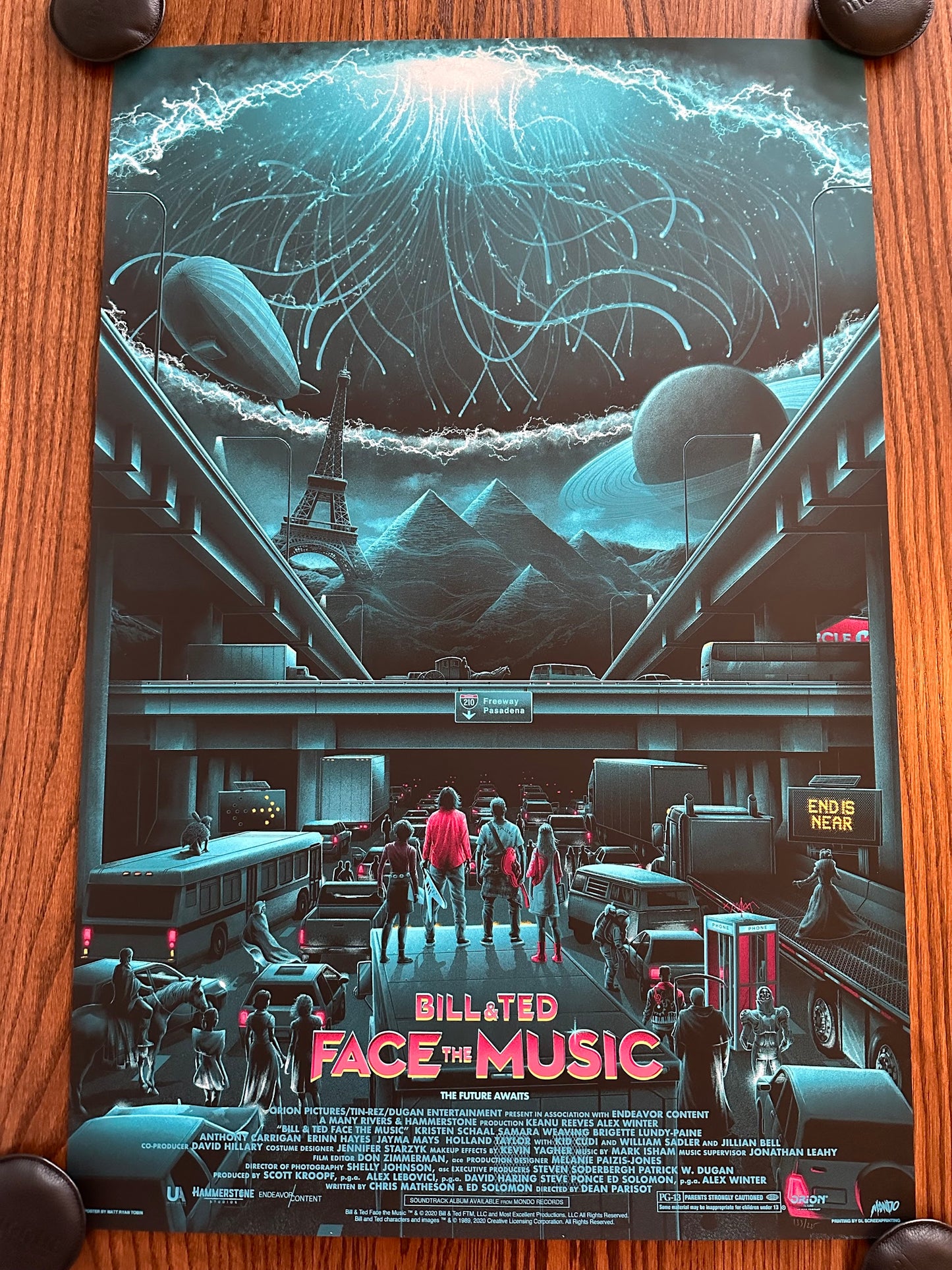 Matt Ryan Tobin - Bill and Ted Face the Music 24x36 movie poster