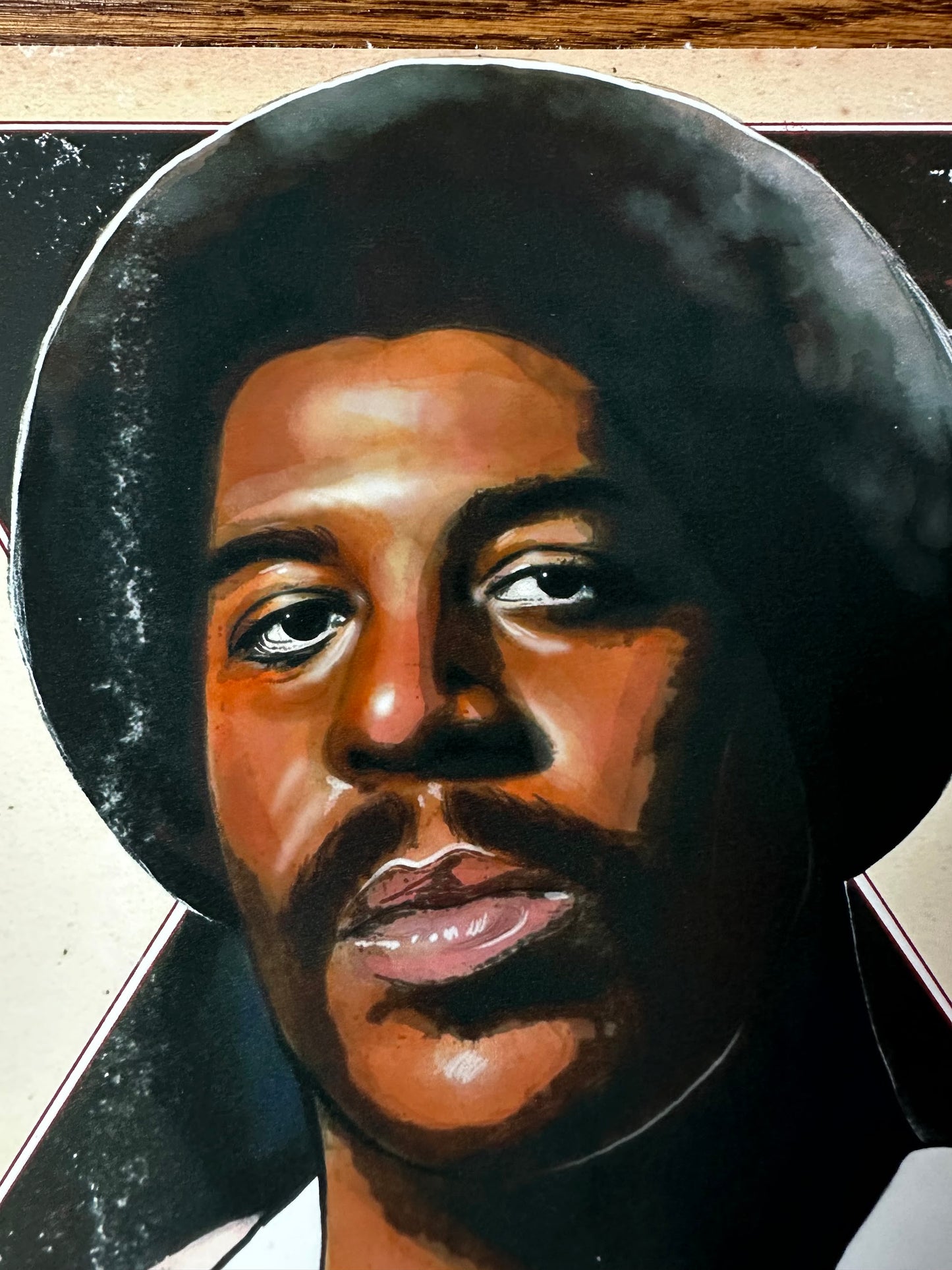 Shawn Mansfield - X Jackson Portrait 8x8 art print - detail image 2