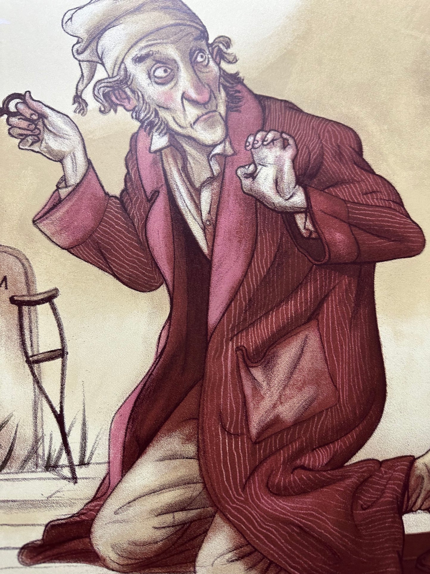 Jonathan Burton - A Christmas Carol 24x36 movie poster - detail image 3