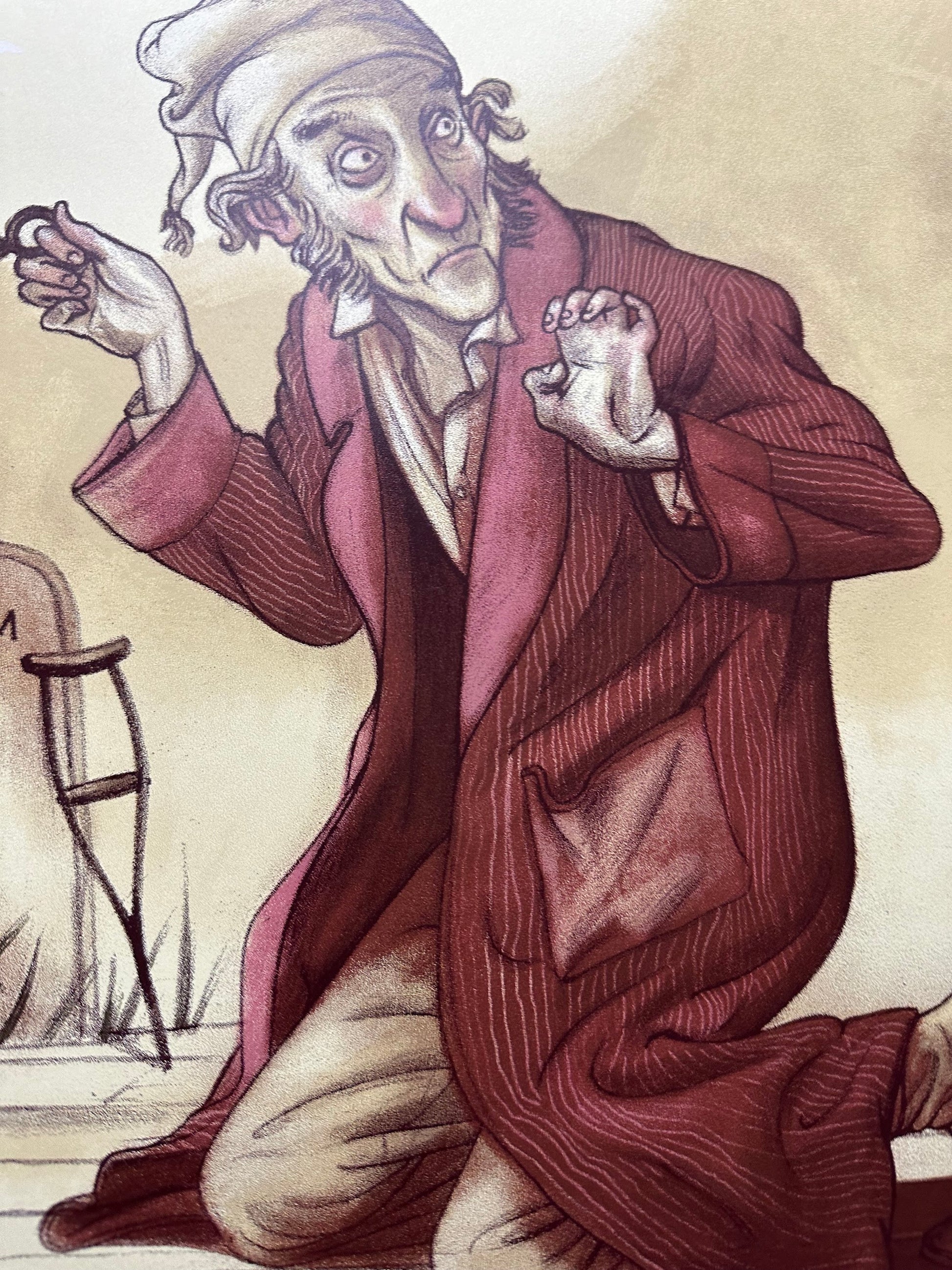 Jonathan Burton - A Christmas Carol 24x36 movie poster - detail image 3