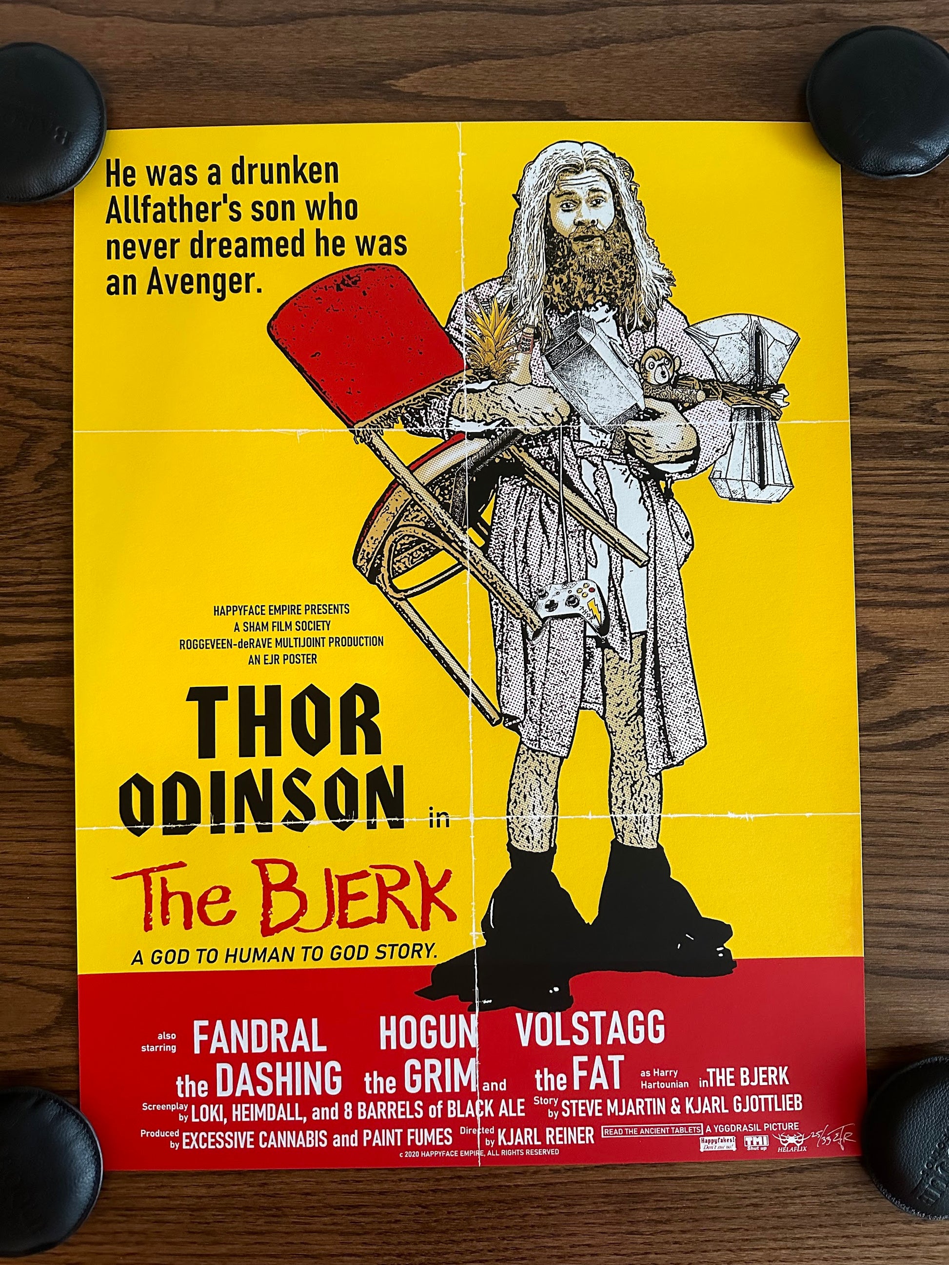 EJR - The Bjerk 18x24 movie poster