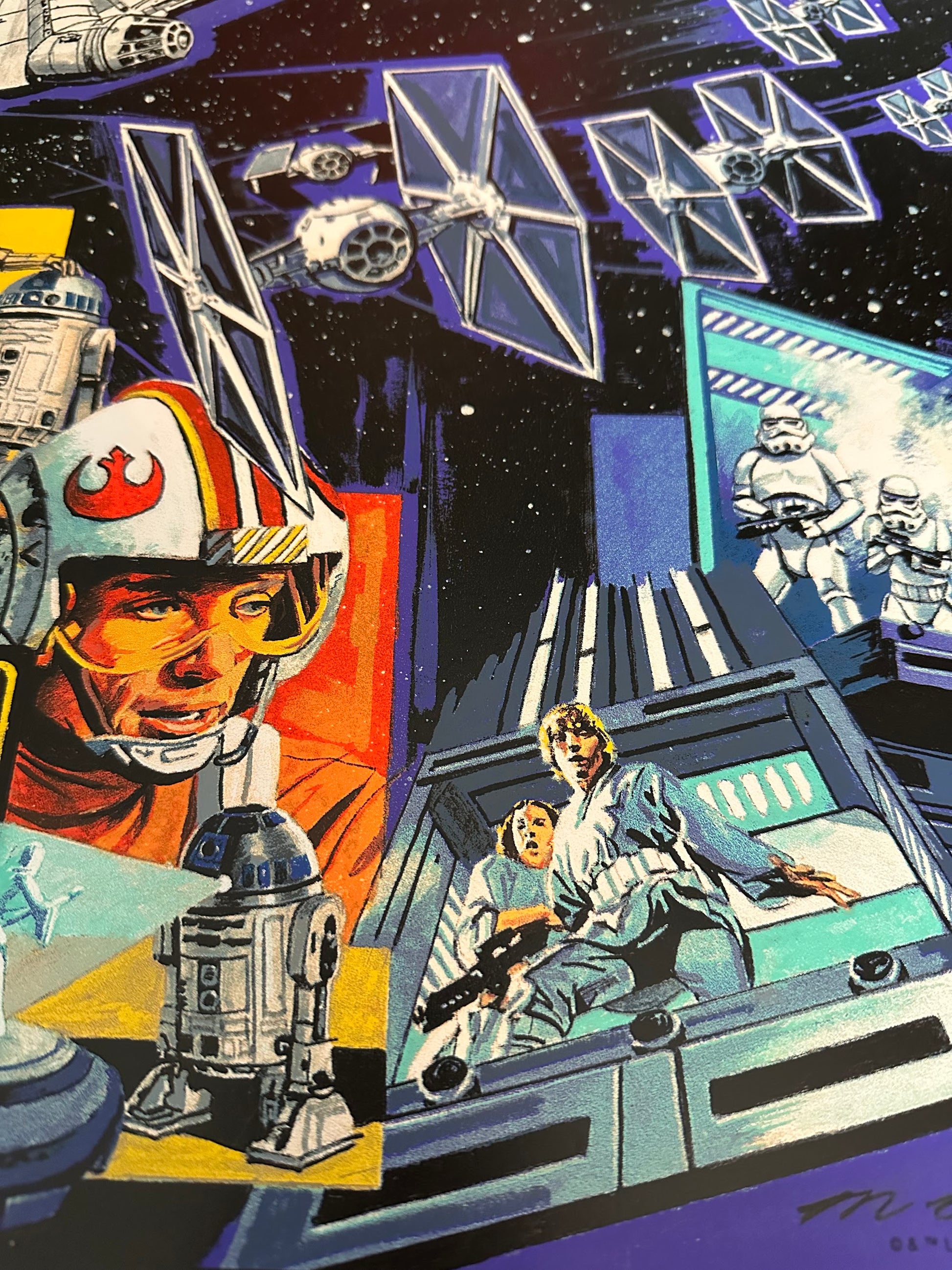 Paul Mann - Star Wars 36x24 movie poster - detail image 8