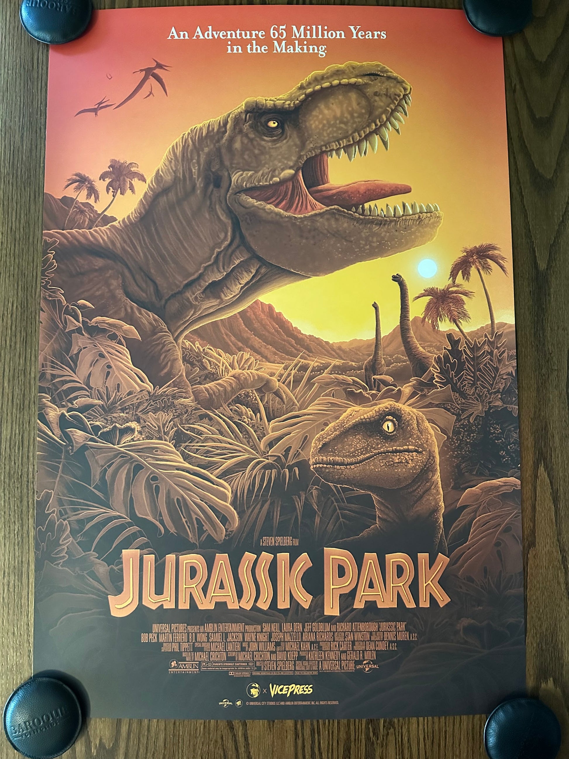 Patrick Connan - Jurassic Park 24x36 movie poster