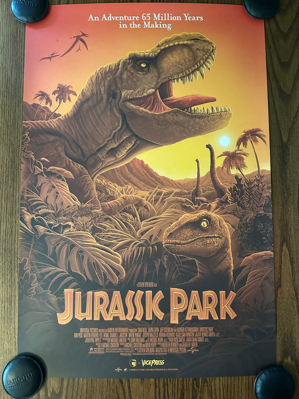 Patrick Connan - Jurassic Park - 24x36 - Limited Edition Poster