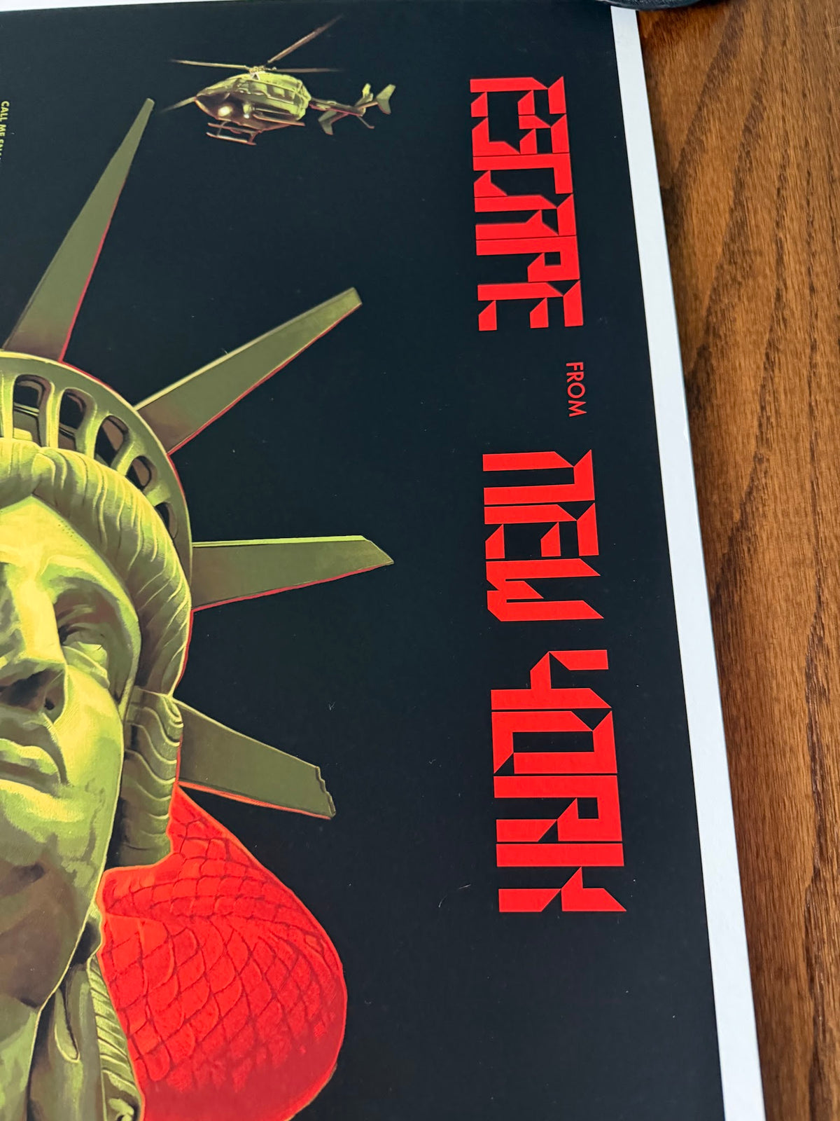 Tomasz Majewski - Escape from New York - 24x36 - Limited Edition Poster