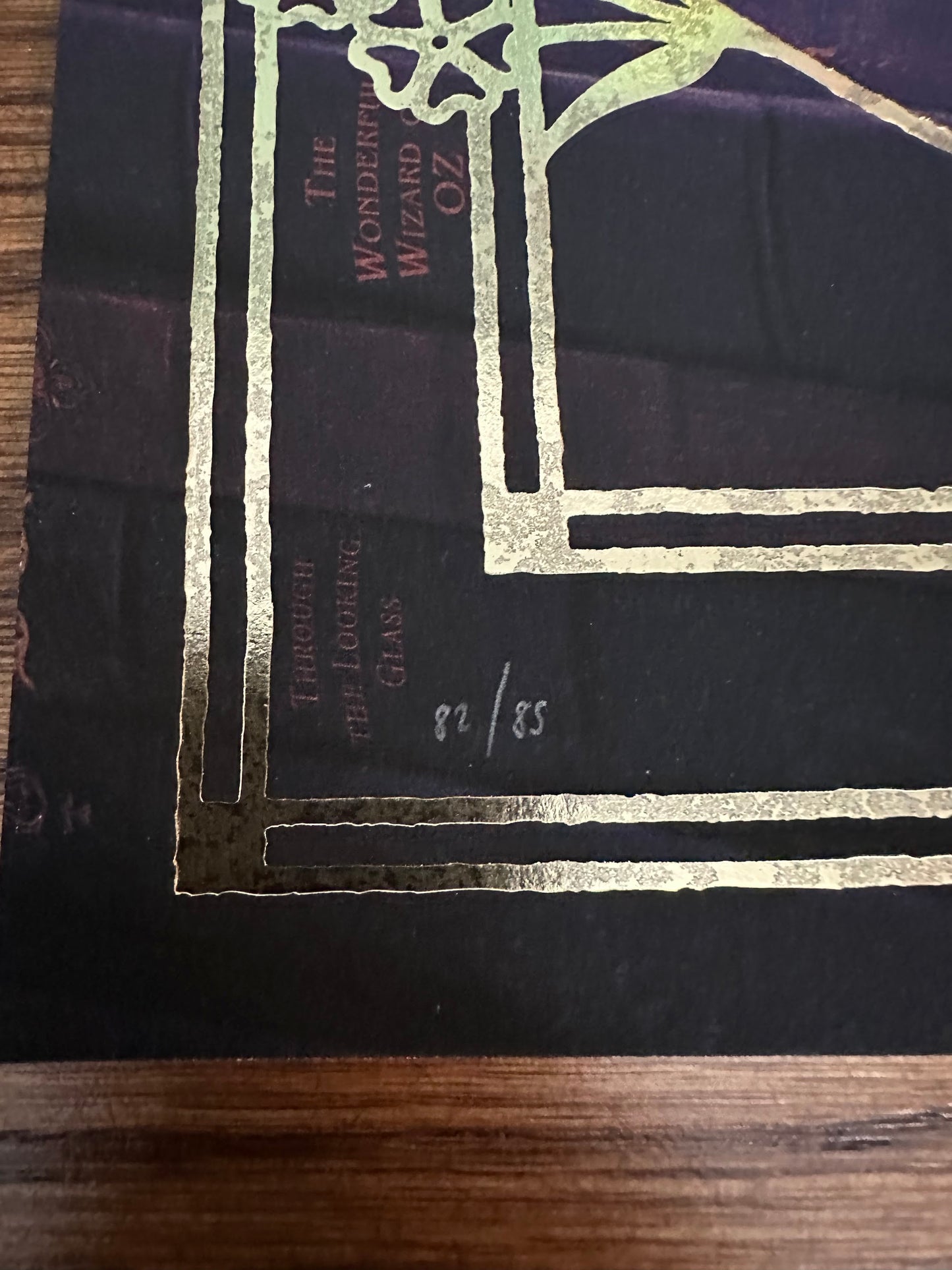 Kevin Wilson - The Labyrinth Hot Foil Variant 24x36 movie poster - detail image 11
