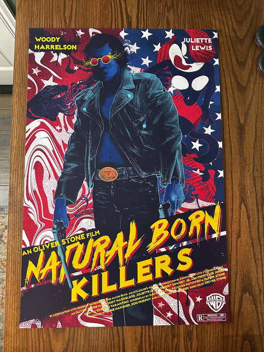 Nikita Kaun - Natural Born Killers 24x36 movie poster