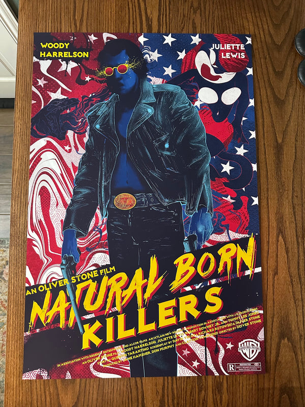 Nikita Kaun - Natural Born Killers - 24x36 - Limited Edition Poster