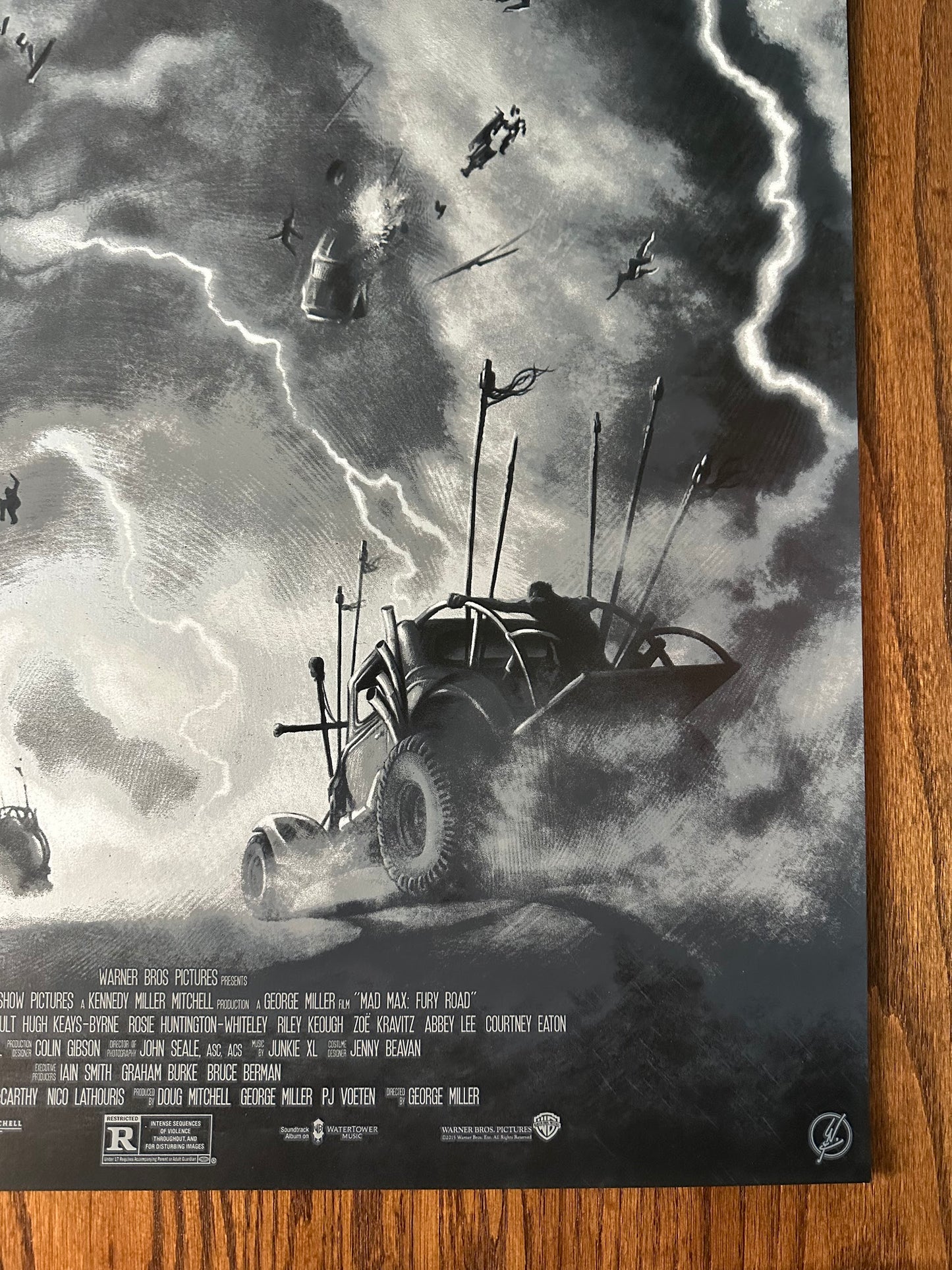 Wolfgang LeBlanc - Mad Max Fury Road Variant 24x36 movie poster - detail image 4