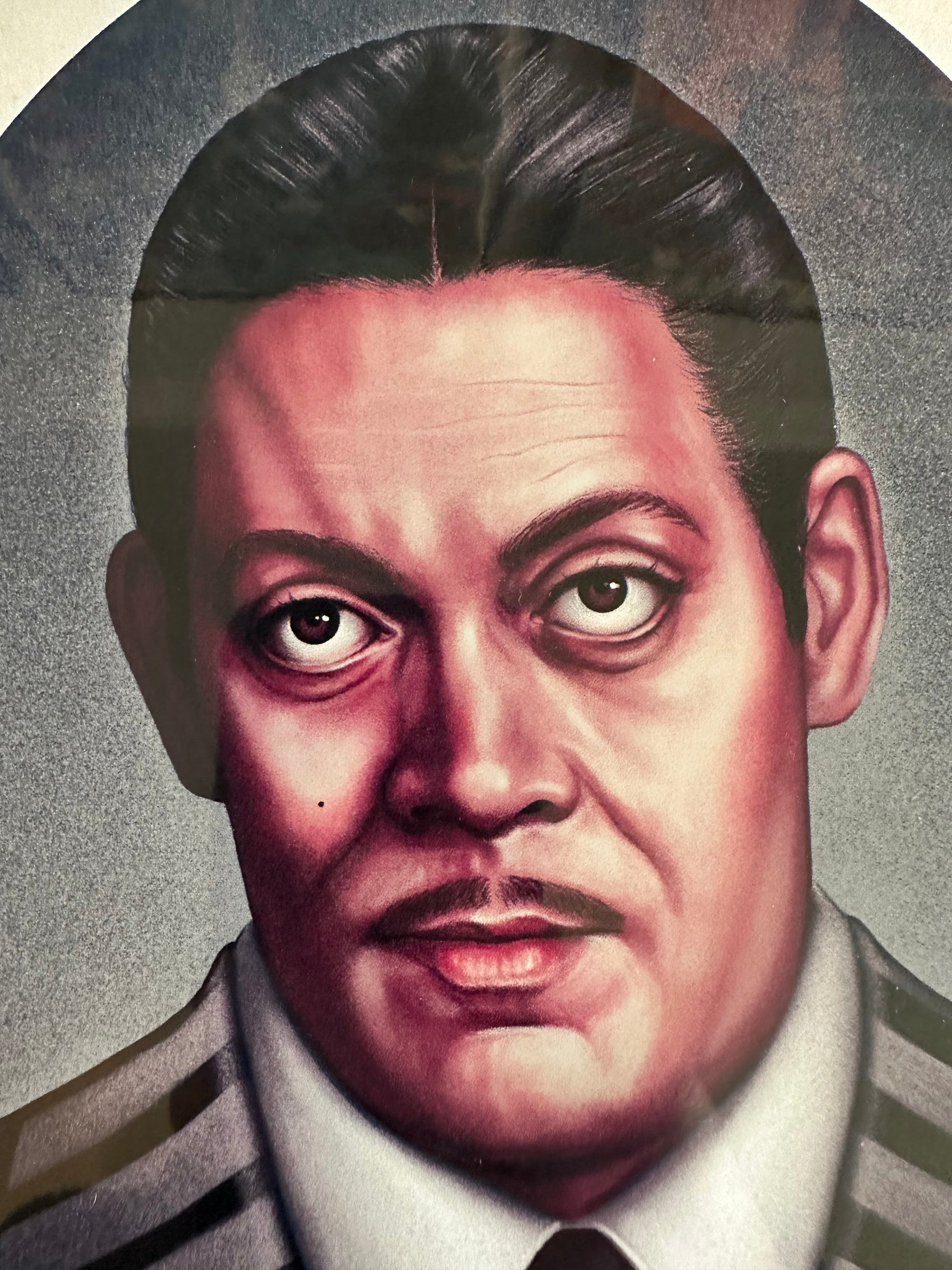 Sara Deck - Addams Family Portrait - Gomez Addams 8x10 art print - detail image 3