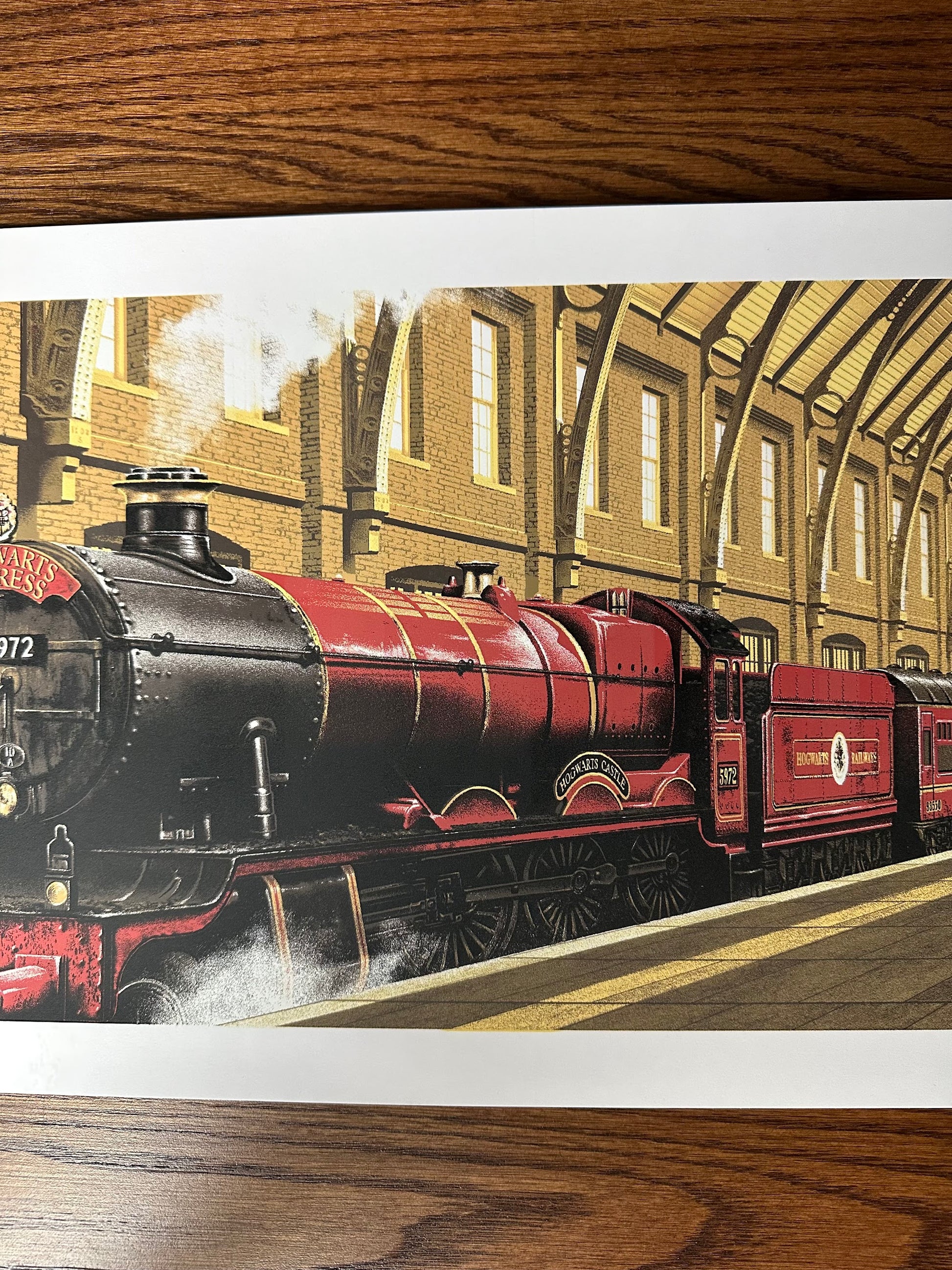 Mark Englert - Harry Potter Platform 9 3/4 GID 36x12 movie poster - detail image 3