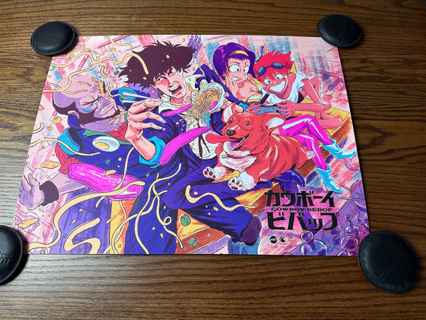 JJ Harrison - Cowboy Bebop - 24x18 - Limited Edition Poster
