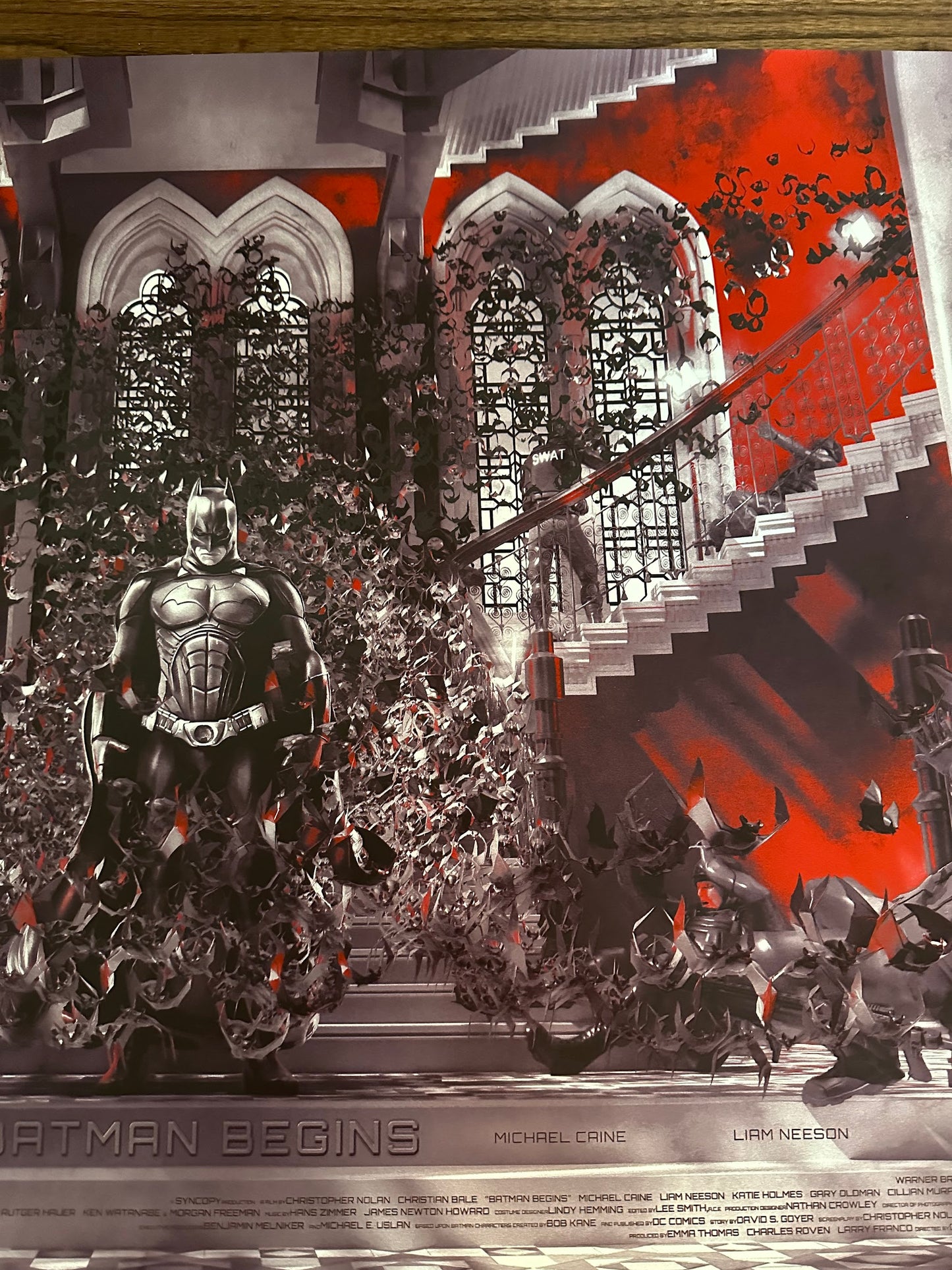 Chris Skinner - Batman Begins 36x24 movie poster - detail image 2