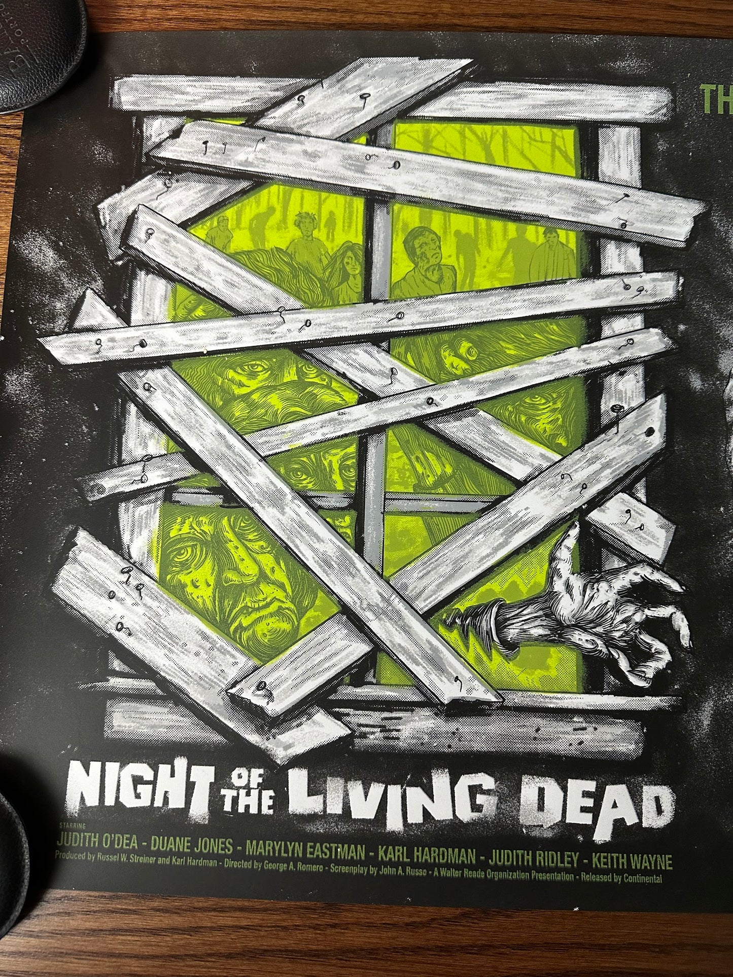 Zeb Love - Night of the Living Dead 24x18 movie poster - detail image 2