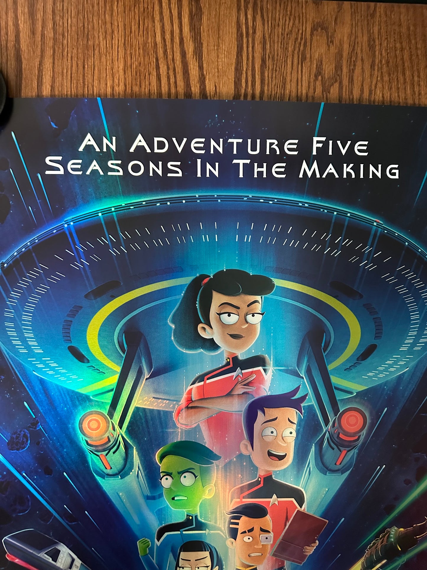 Matt Ferguson - Star Trek Lower Decks Foil Variant 24x36 movie poster - detail image 2