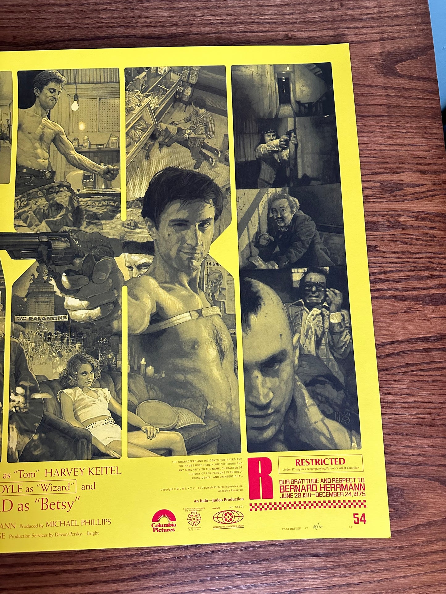 Krzysztof Domaradzki - Taxi Driver Porno Variant 24x36 movie poster - detail image 4
