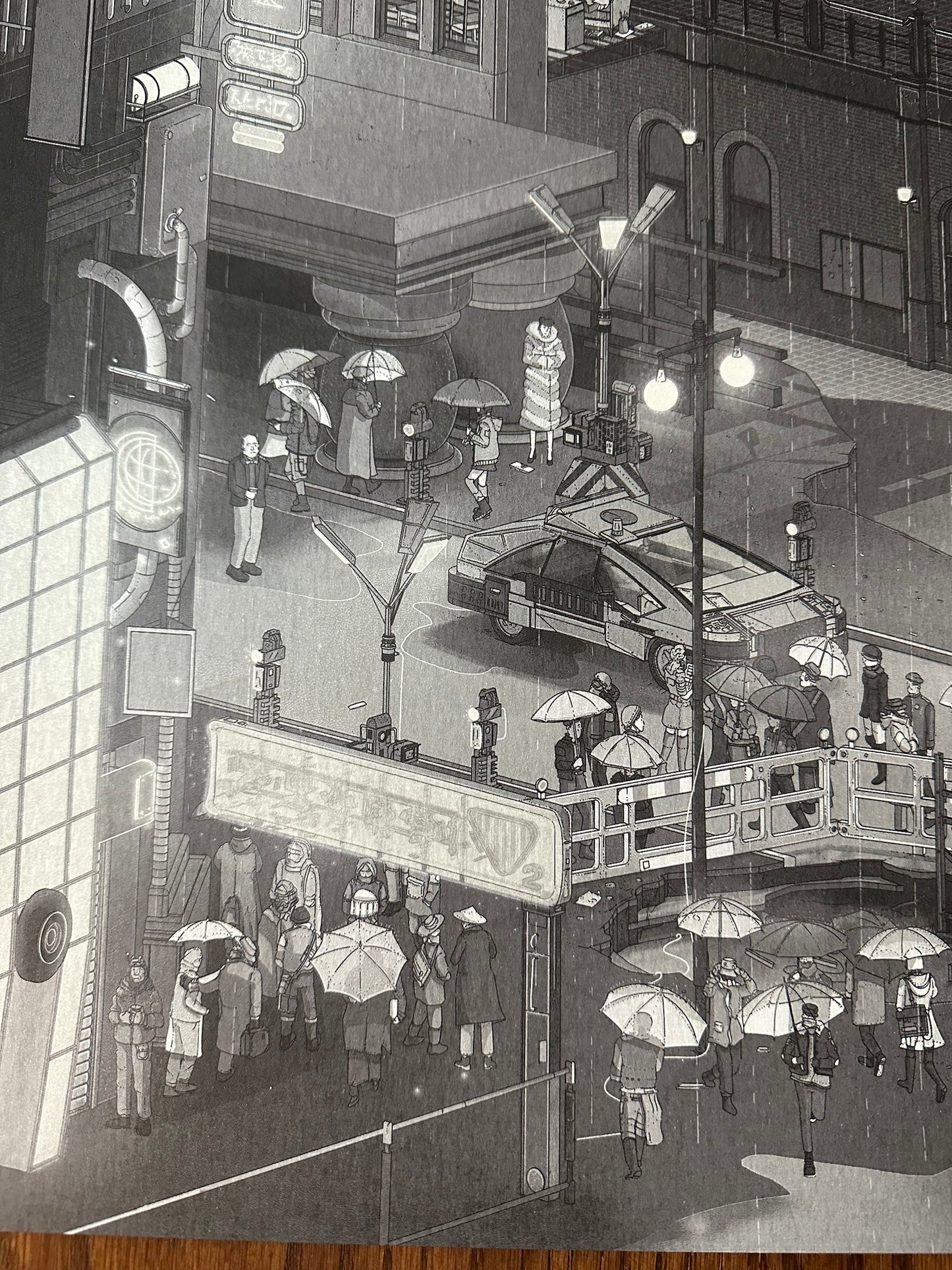 Doug John Miller - Blade Runner B&W Variant 24x36 movie poster - detail image 6