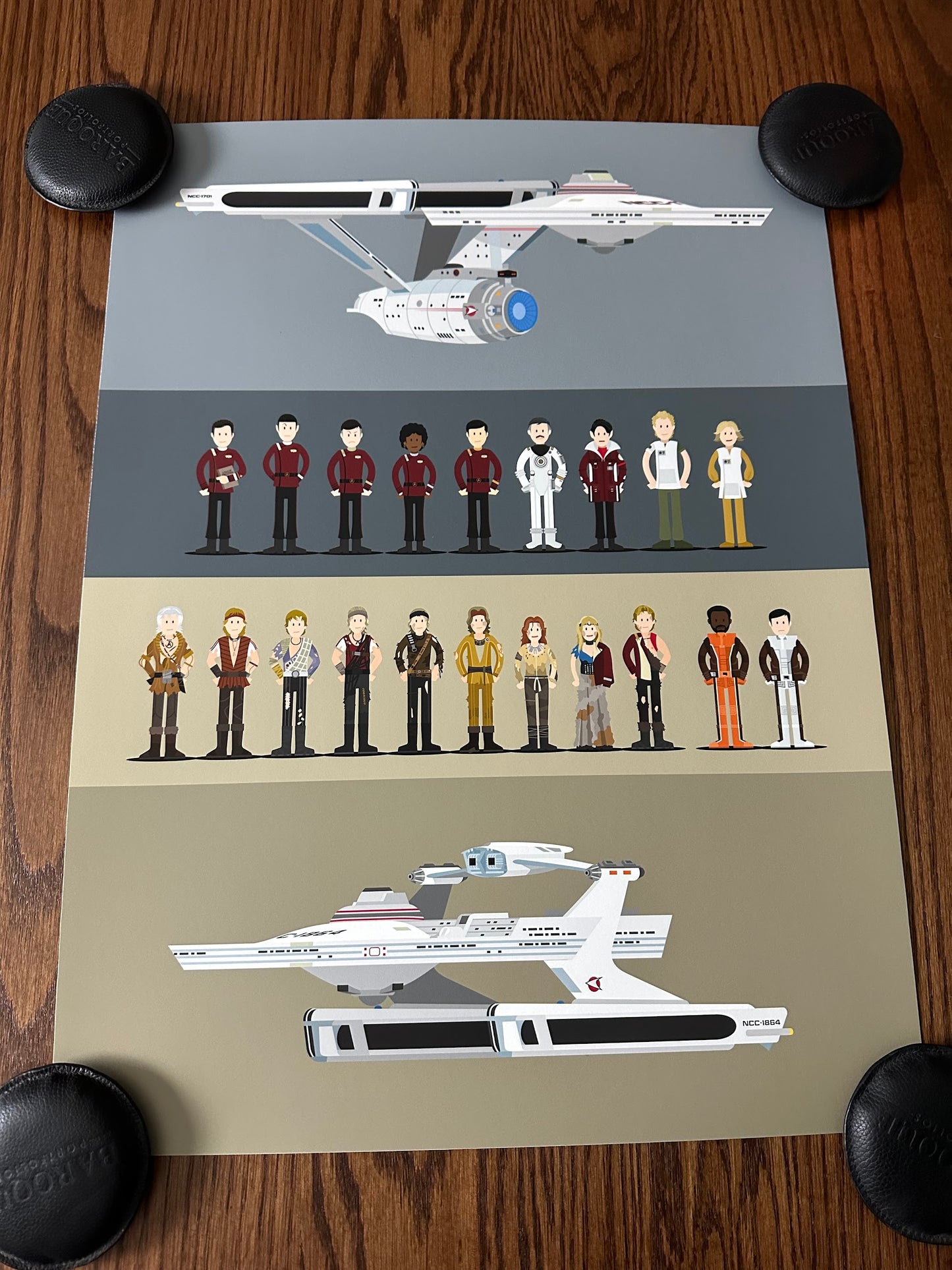 Scott Park - Star Trek 18x24 movie poster