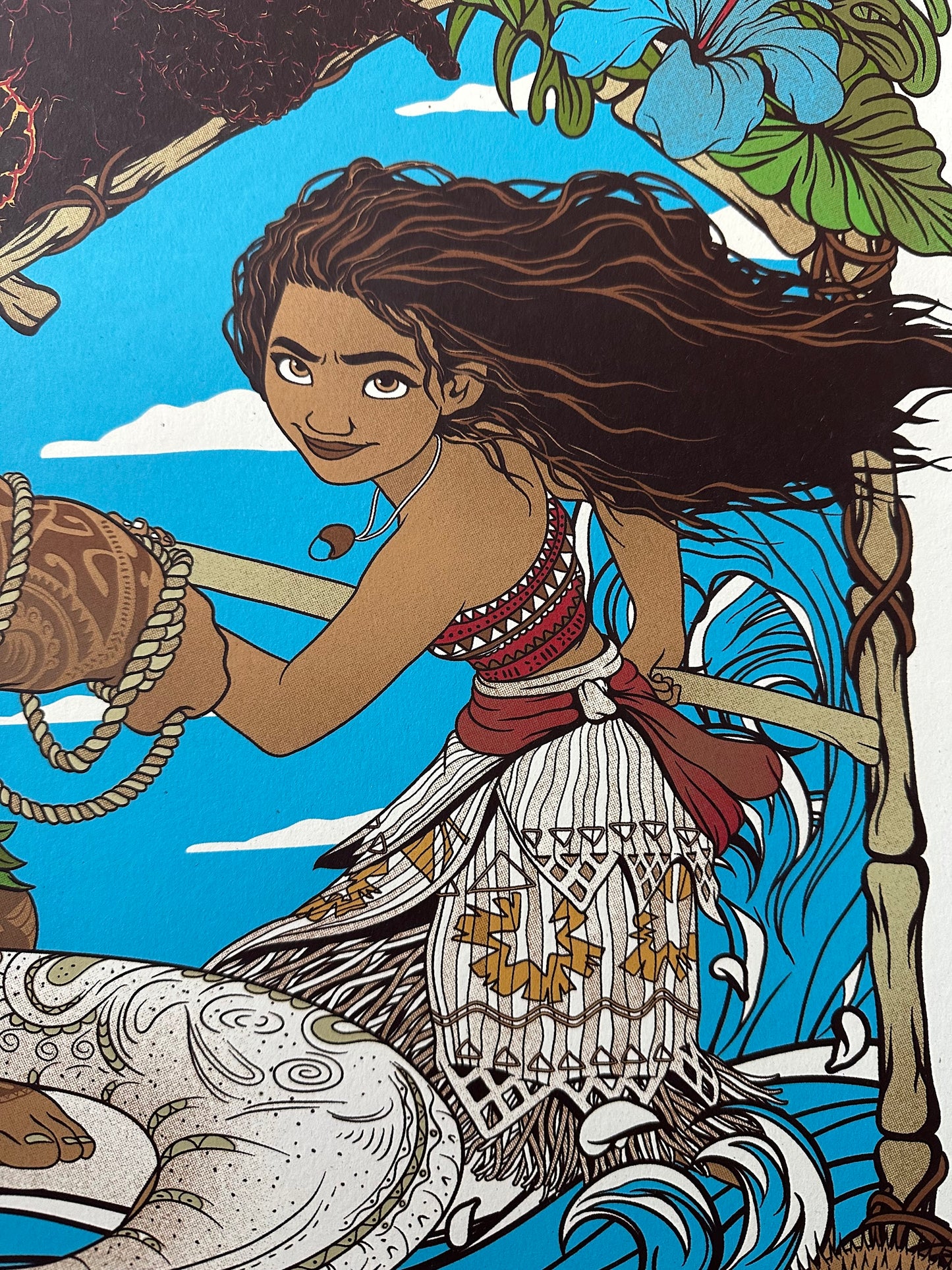 Mainger - Disney's Moana 24x36 movie poster - detail image 5