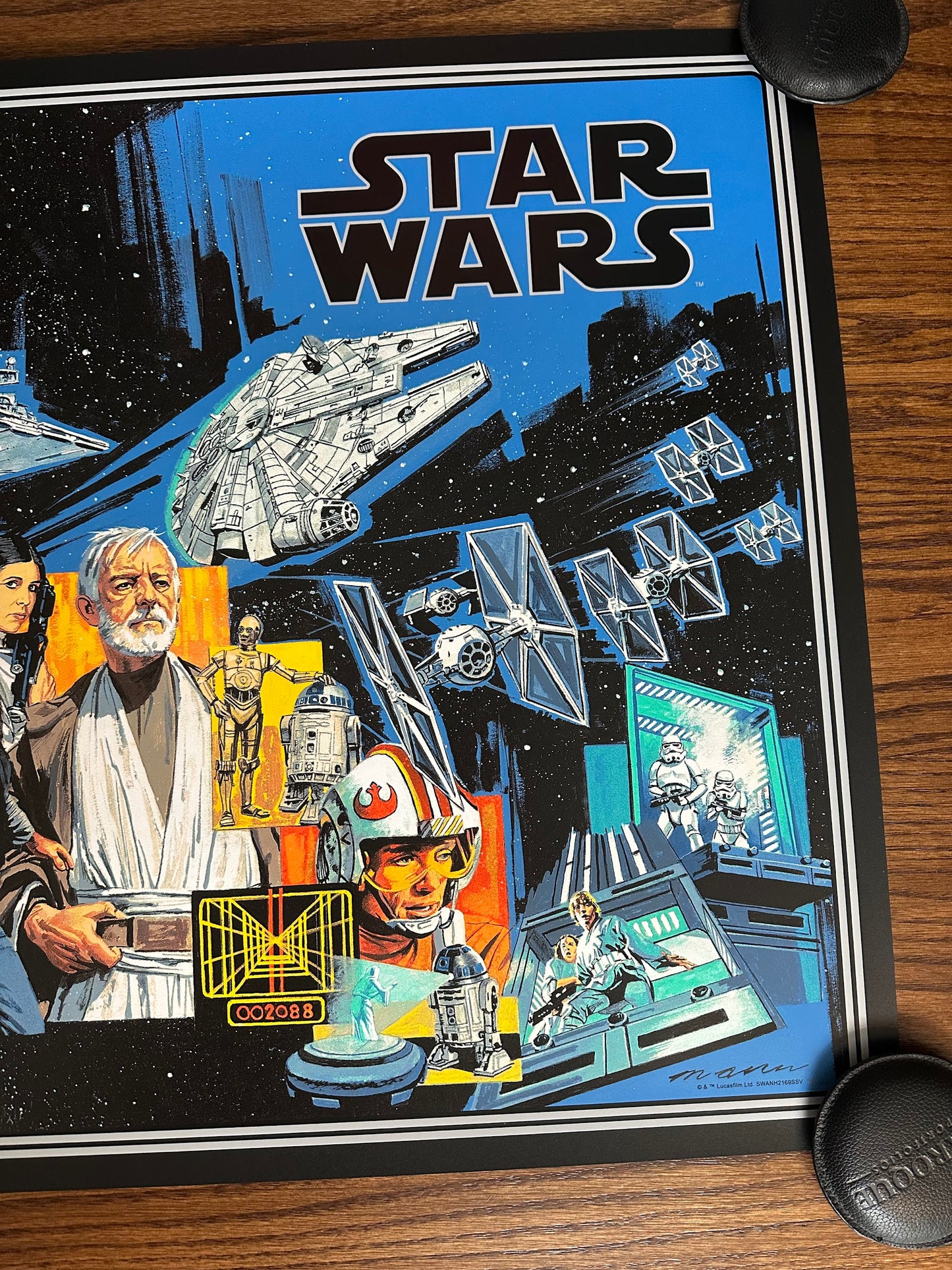 Paul Mann - Star Wars Variant 36x24 movie poster - detail image 4