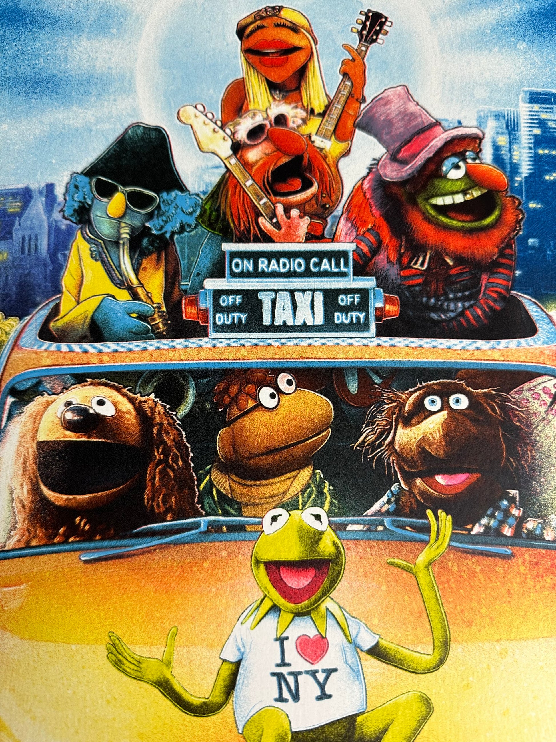Kevin Wilson - Muppets take Manhattan 24x36 movie poster - detail image 3