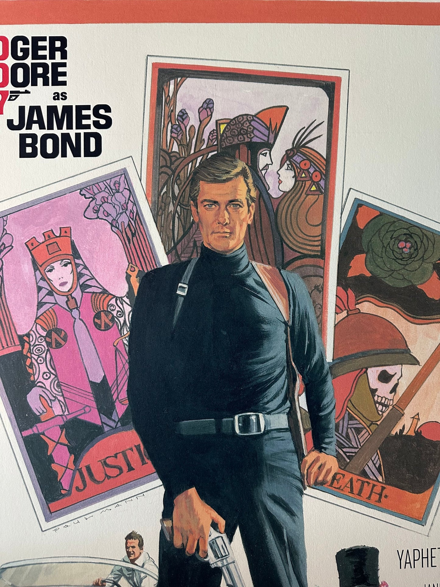 Paul Mann - James Bond Live and Let Die 24x36 movie poster - detail image 3