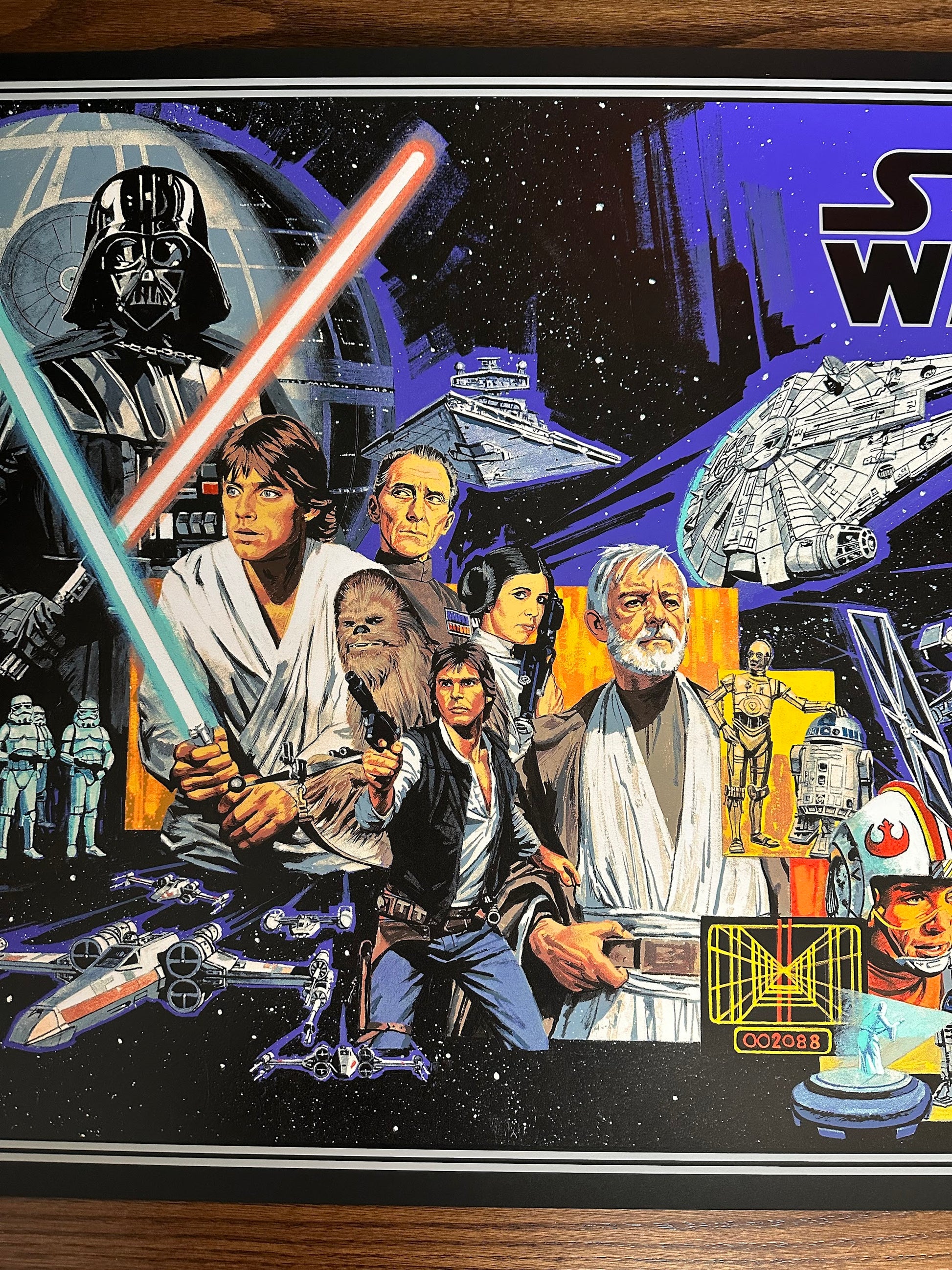 Paul Mann - Star Wars 36x24 movie poster - detail image 3