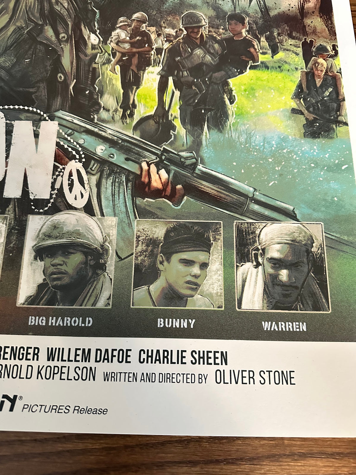 Vlad Rodriguez - Platoon - 36x24 - Limited Edition Poster