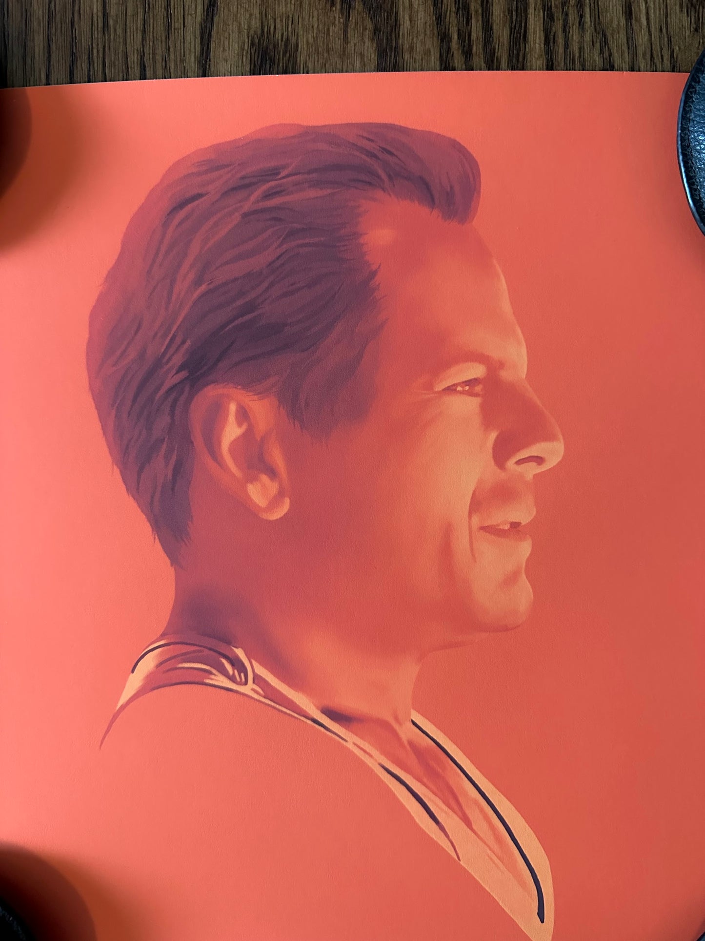 Dakota Randall - Die Hard John McClane Portrait 12x12 art print - detail image 2