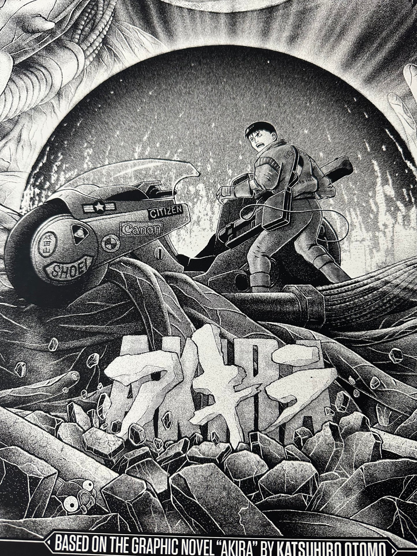 Bruce Yan - Akira Variant 18x24 movie poster - detail image 2