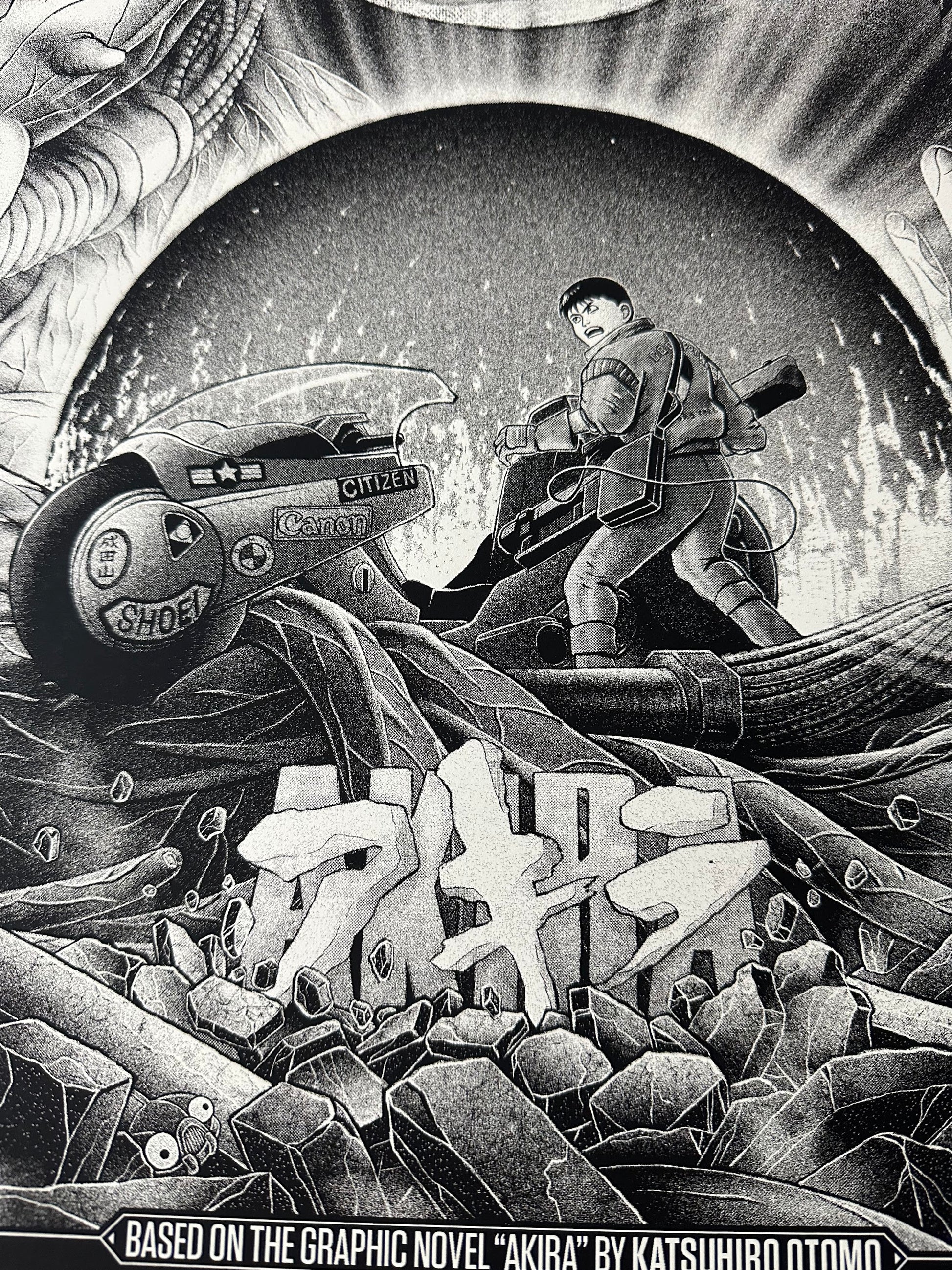 Bruce Yan - Akira Variant 18x24 movie poster - detail image 2