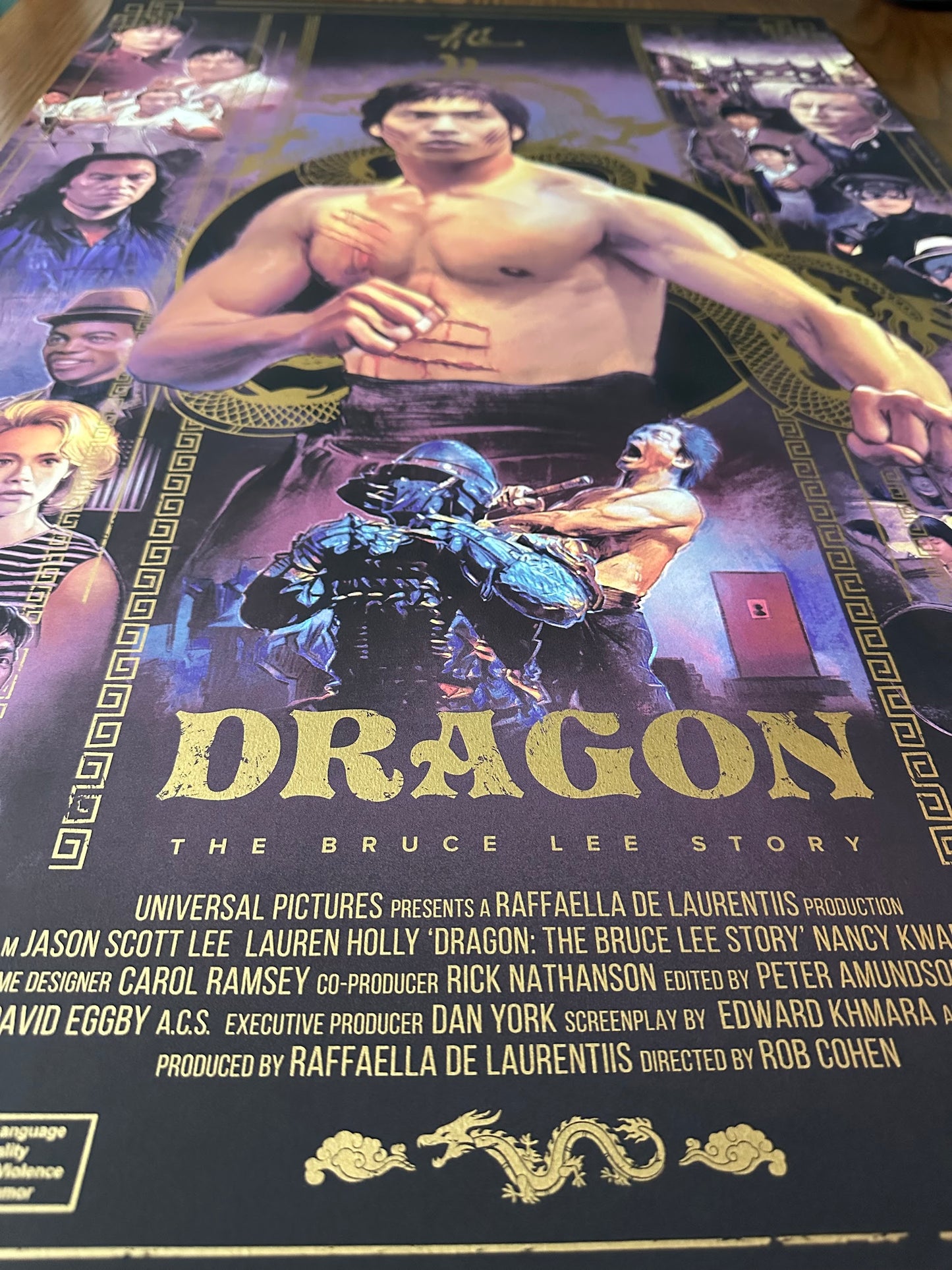 Vlad Rodriguez - Dragon Bruce Lee Story 24x36 movie poster - detail image 8