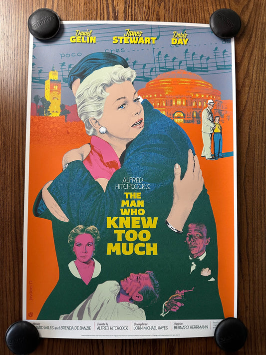 Jack Durieux - The Man Who Knew Too Much 24x36 movie poster