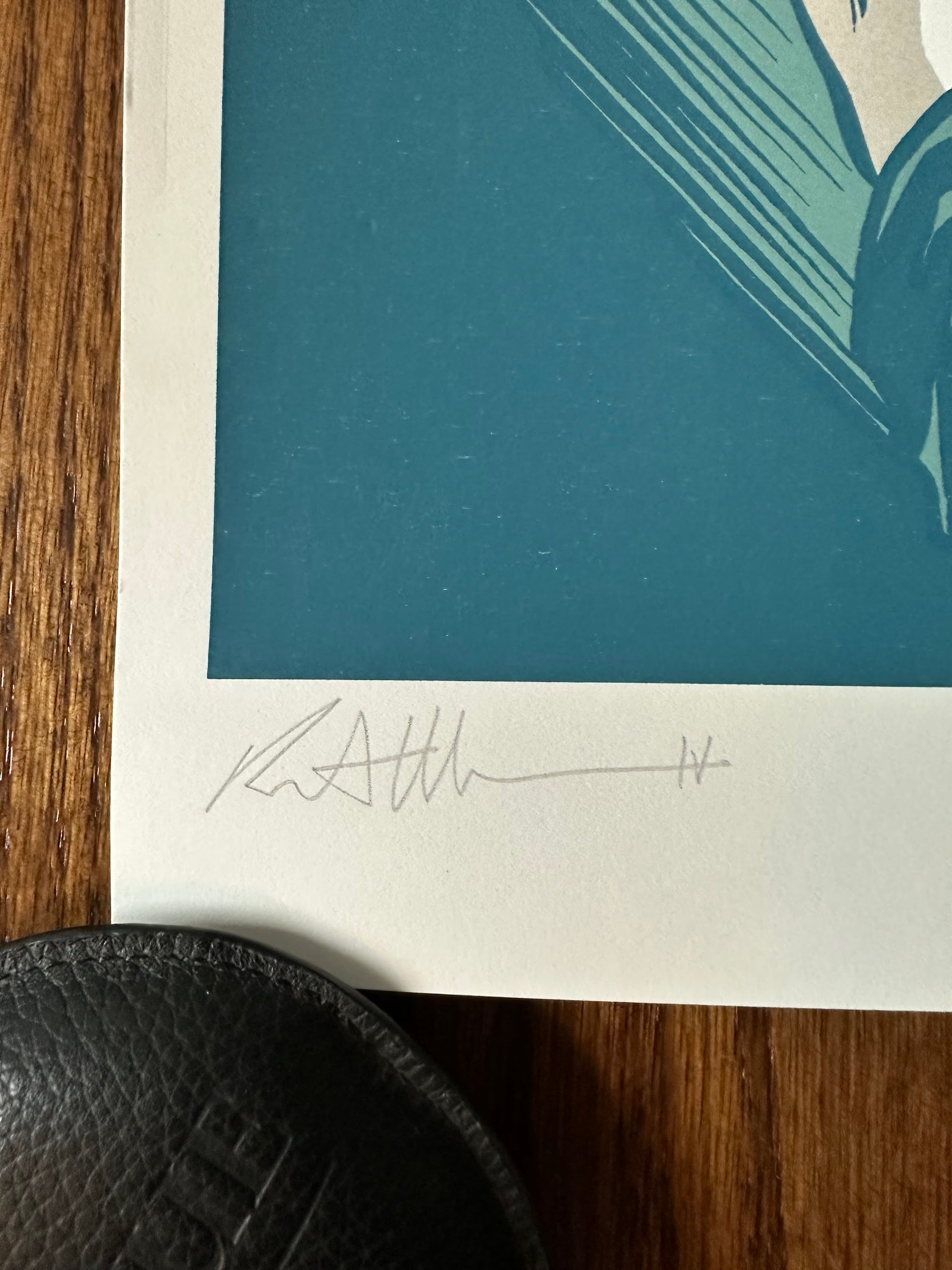 Robert Wilson IV - Say Anything Gig Poster 18x24 art print - detail image 5