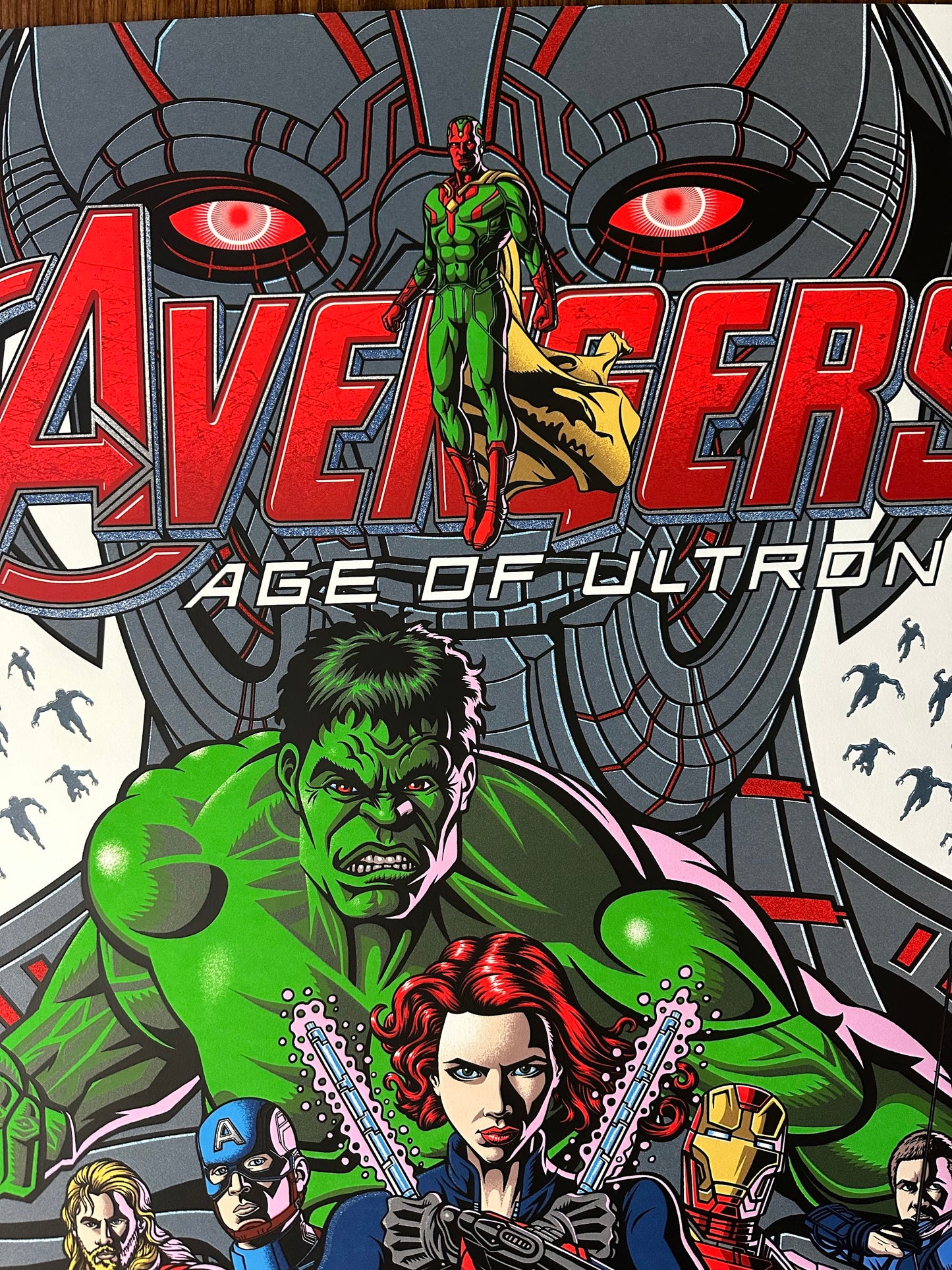 Justin Hampton - Avengers Age of Ultron 24x36 movie poster - detail image 2