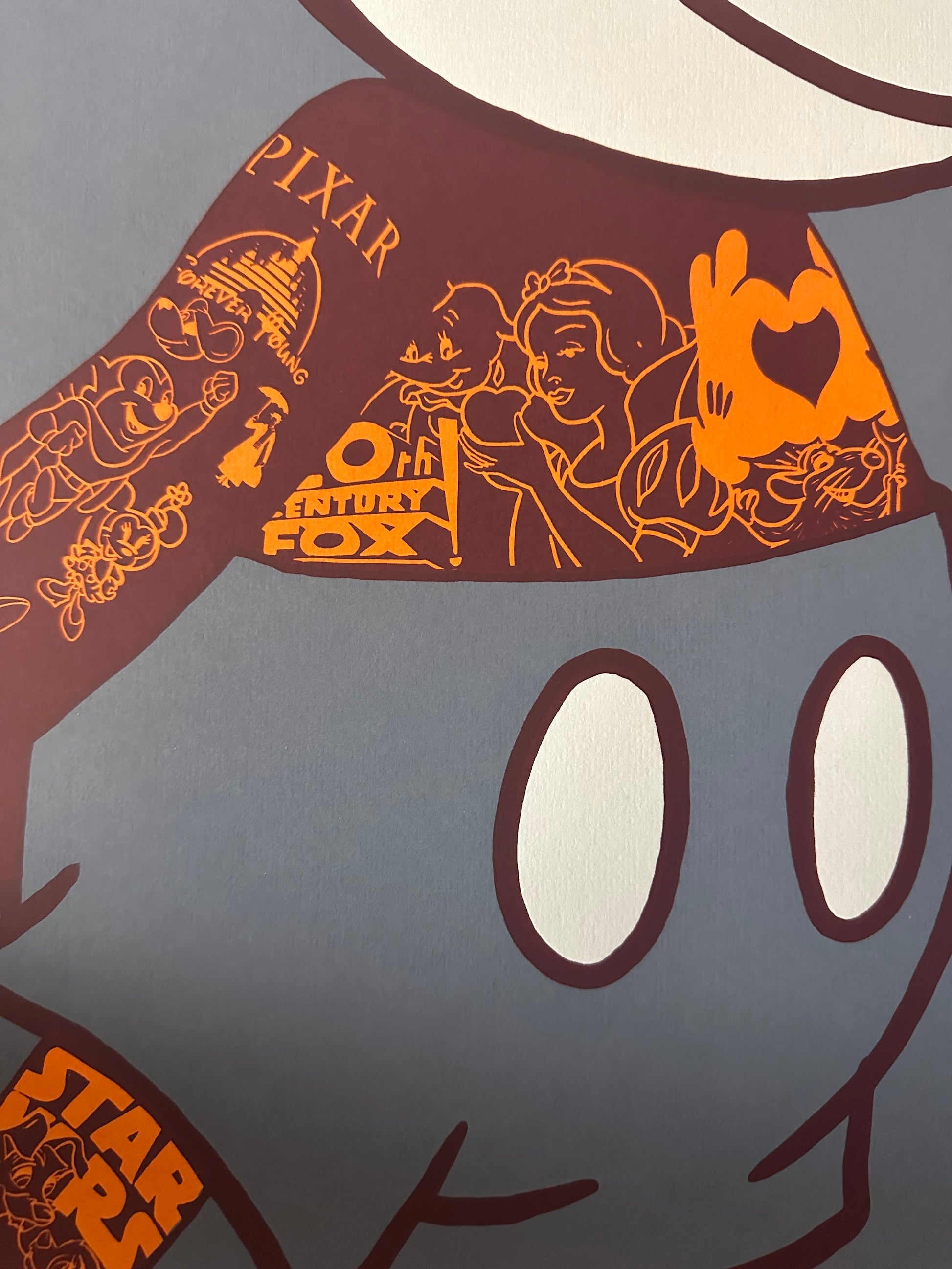 Raid71 - Tatted Up Mickey "My Heart and Soul" 18x30 movie poster - detail image 3