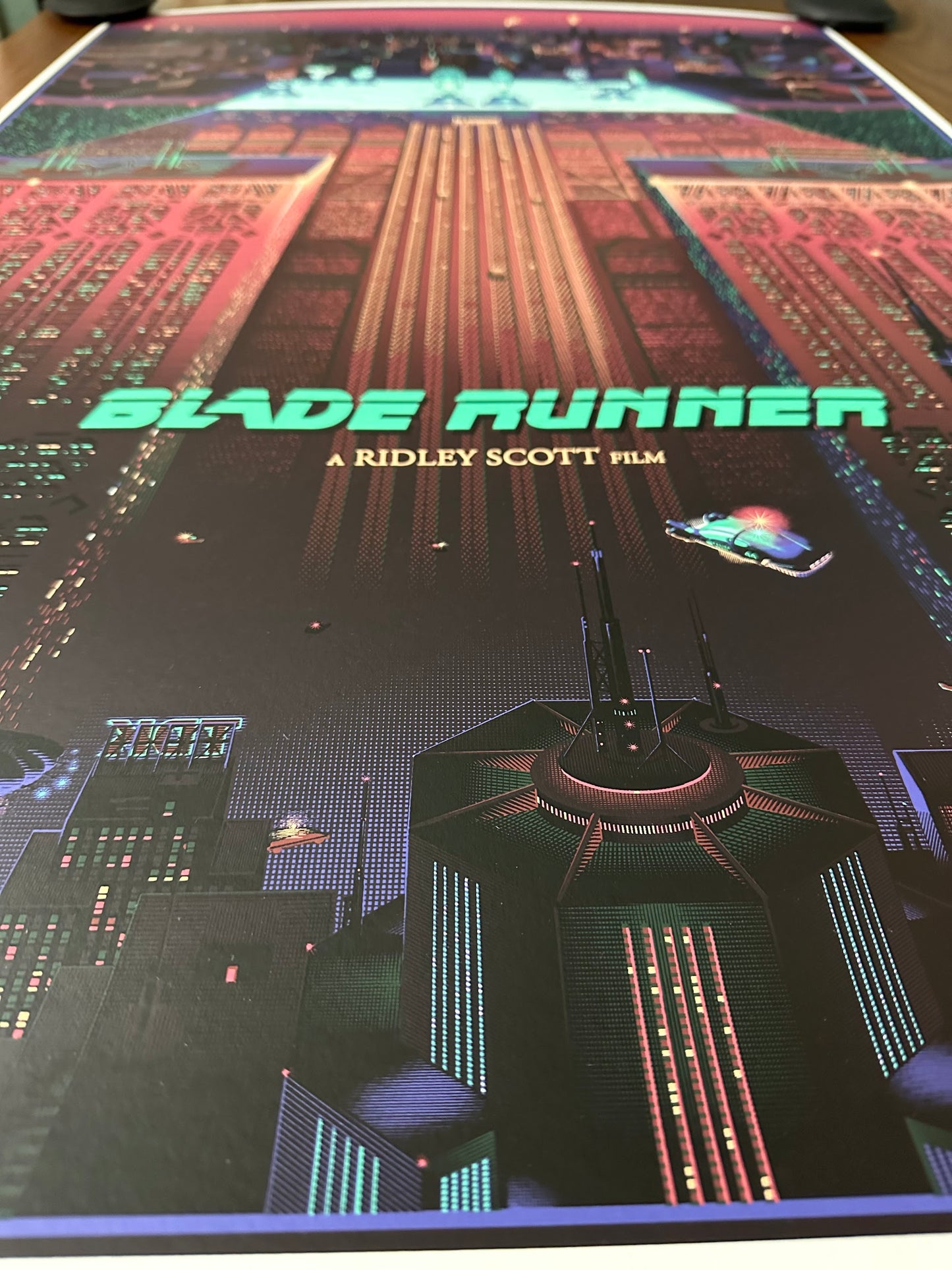 Laurent Durieux - Blade Runner "The Final Chess Game" 24x36 movie poster - detail image 6