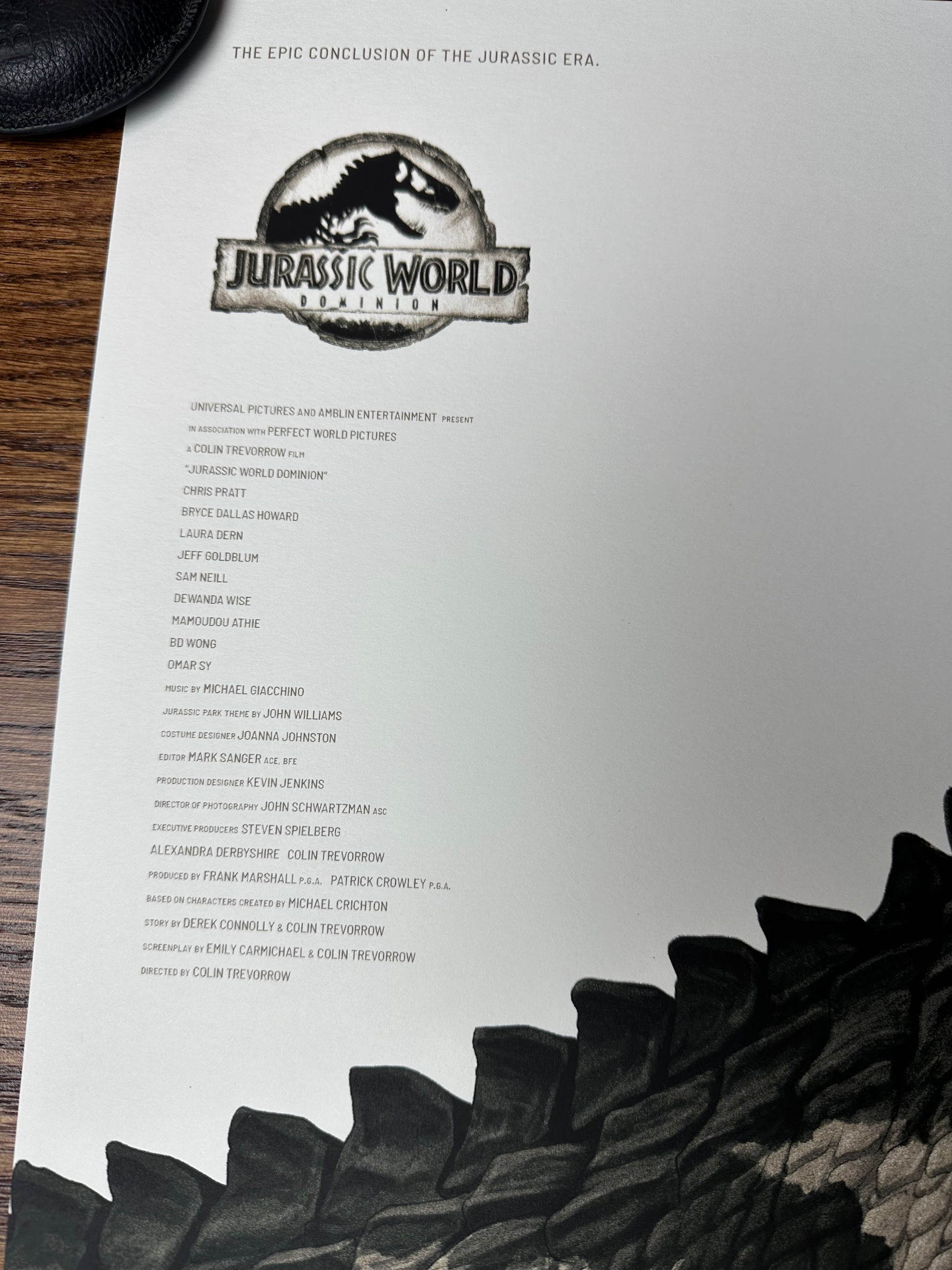 Phantom City Creative - Jurassic World Dominion 36x24 movie poster - detail image 7