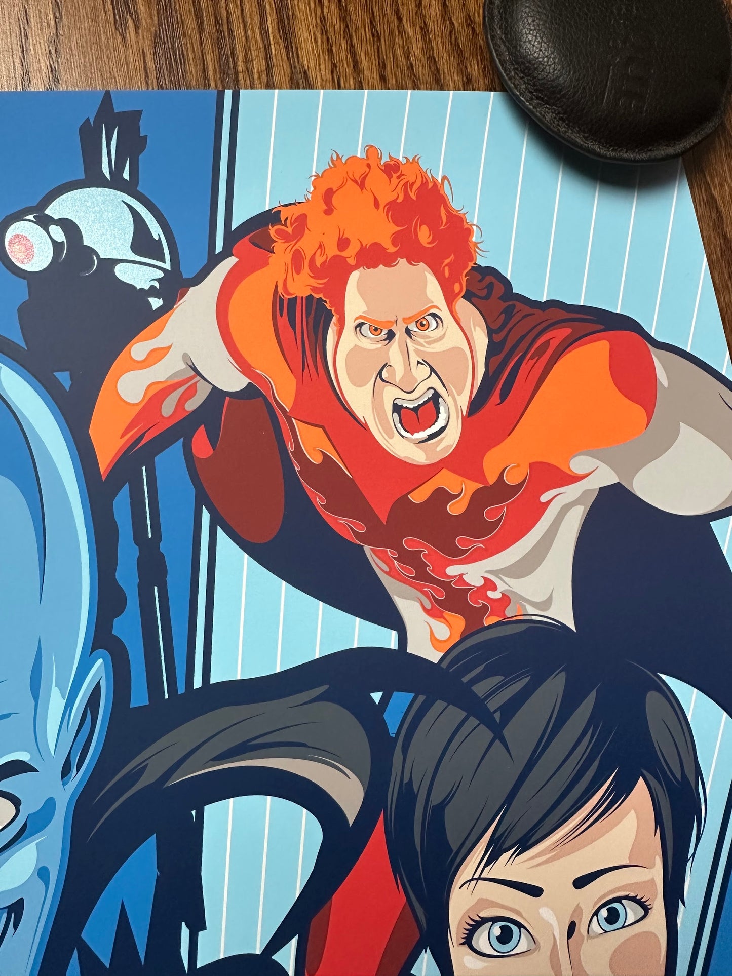 Salvador Anguiano - Megamind 24x36 movie poster - detail image 8