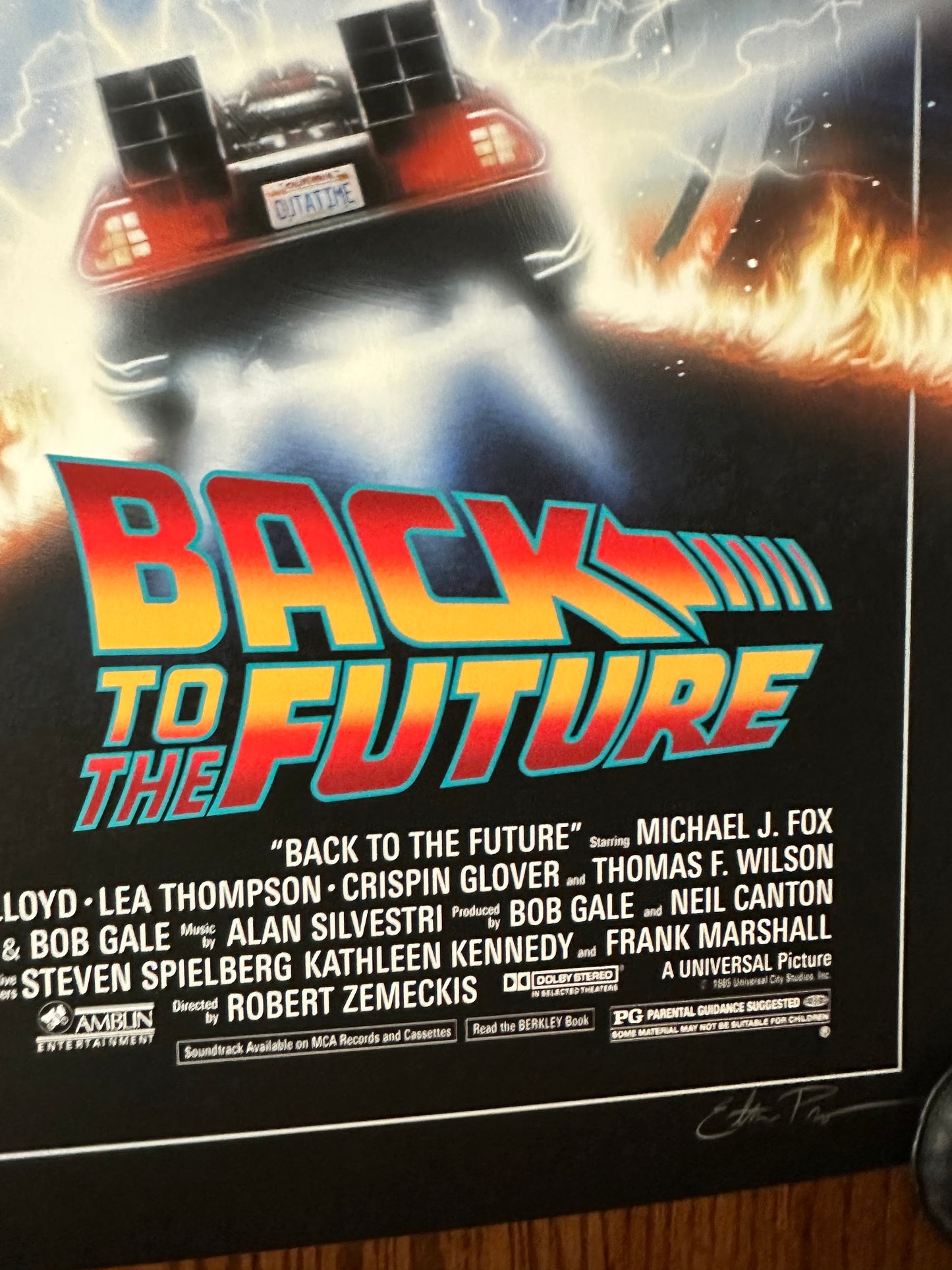 Ethan Pro - Back to the Future 24x36 movie poster - detail image 4