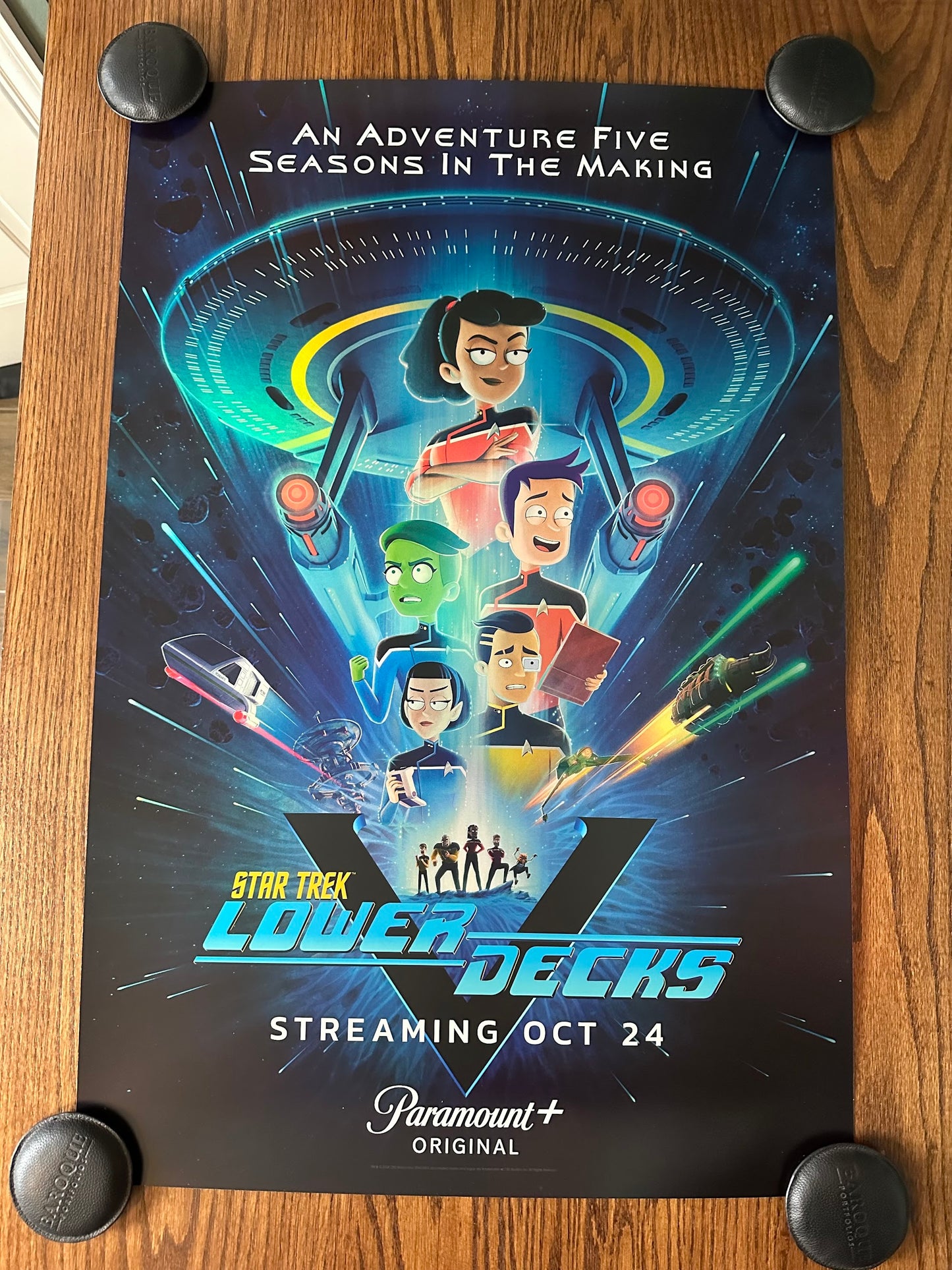 Matt Ferguson - Star Trek Lower Decks Foil Variant 24x36 movie poster