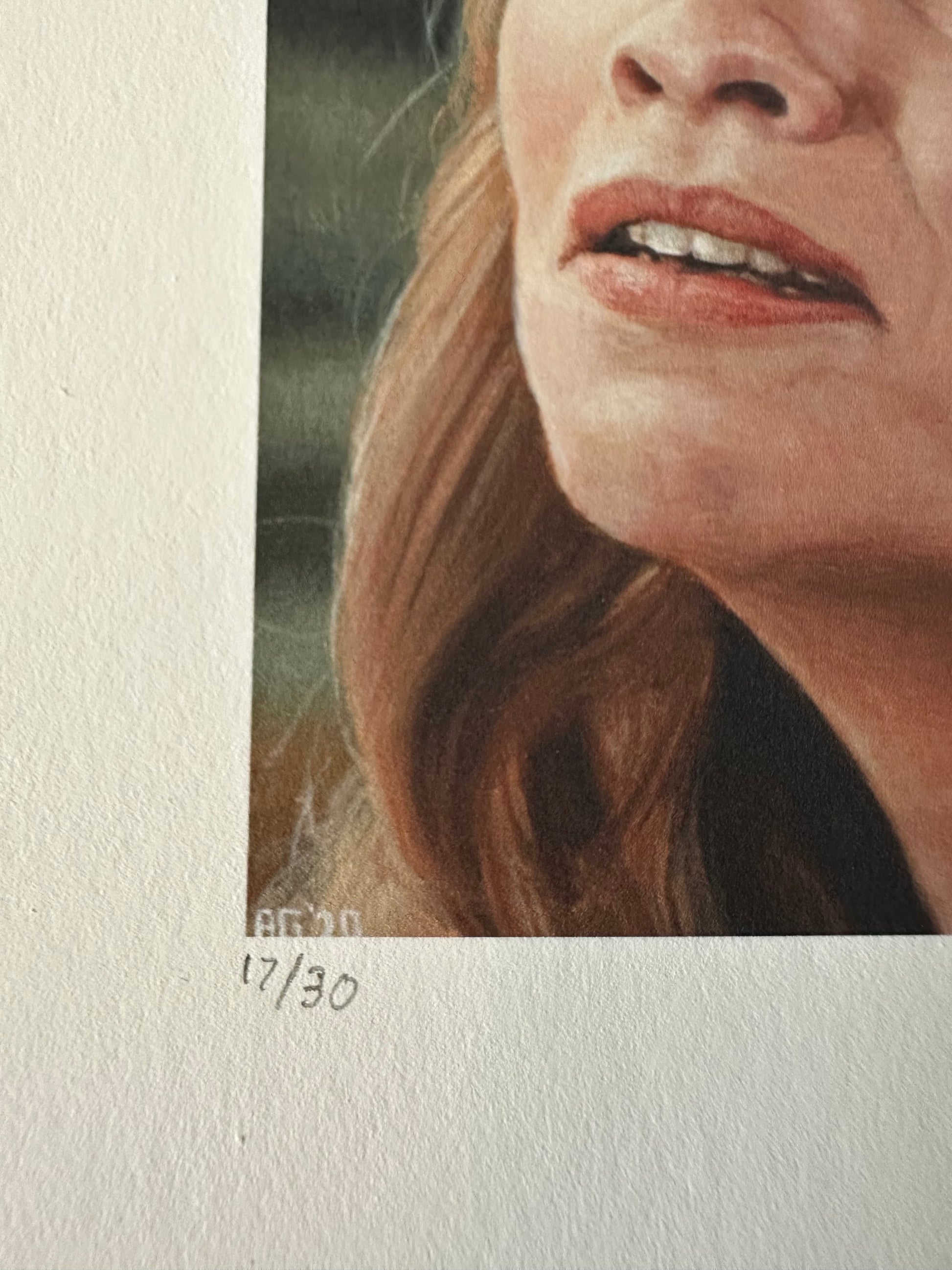 Ashton Gallagher - Schitt's Creek Rose Family Portrait Set 6x6 art print - detail image 8